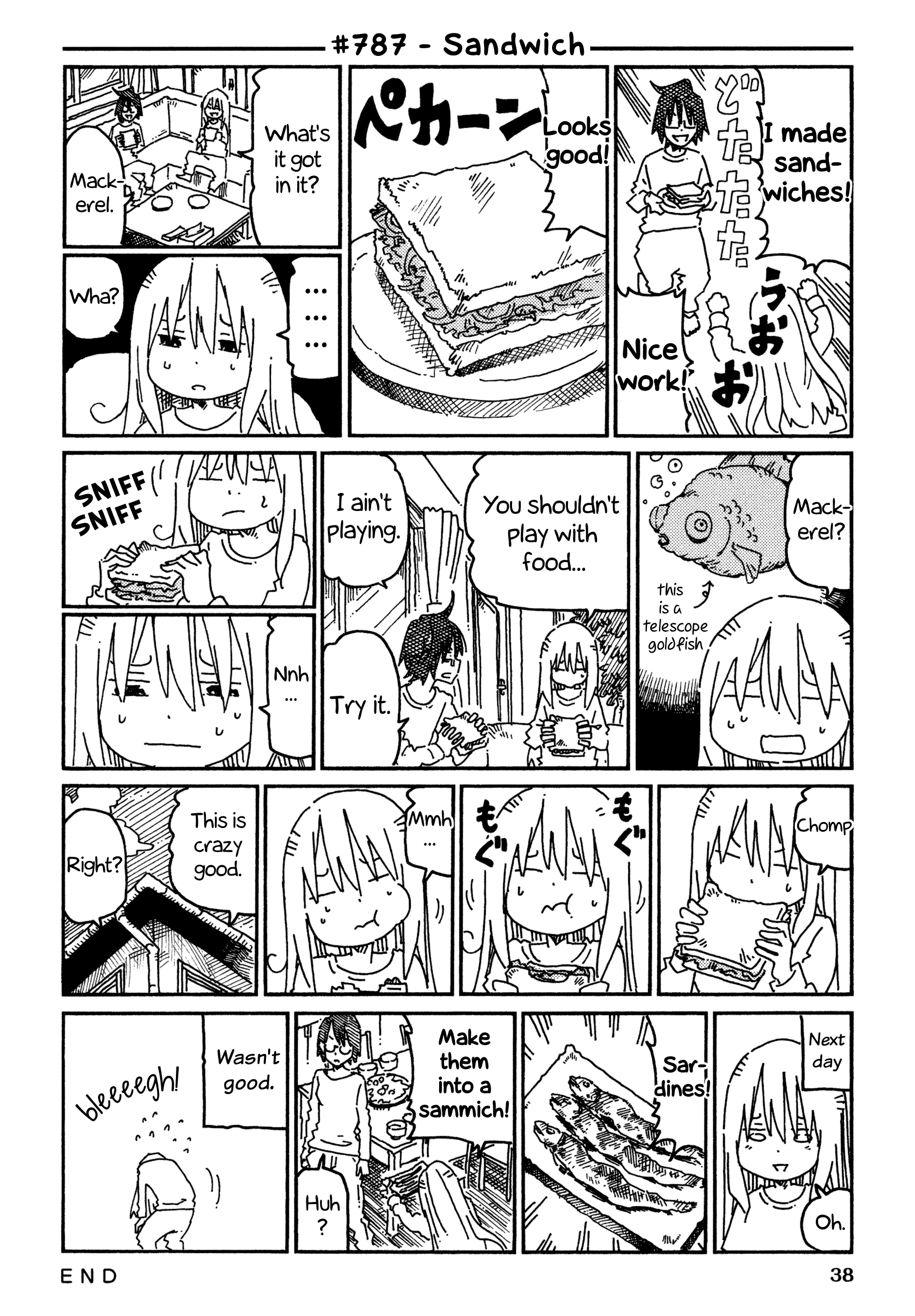 Hatarakanai Futari - Vol.13 Chapter 787: Sandwich