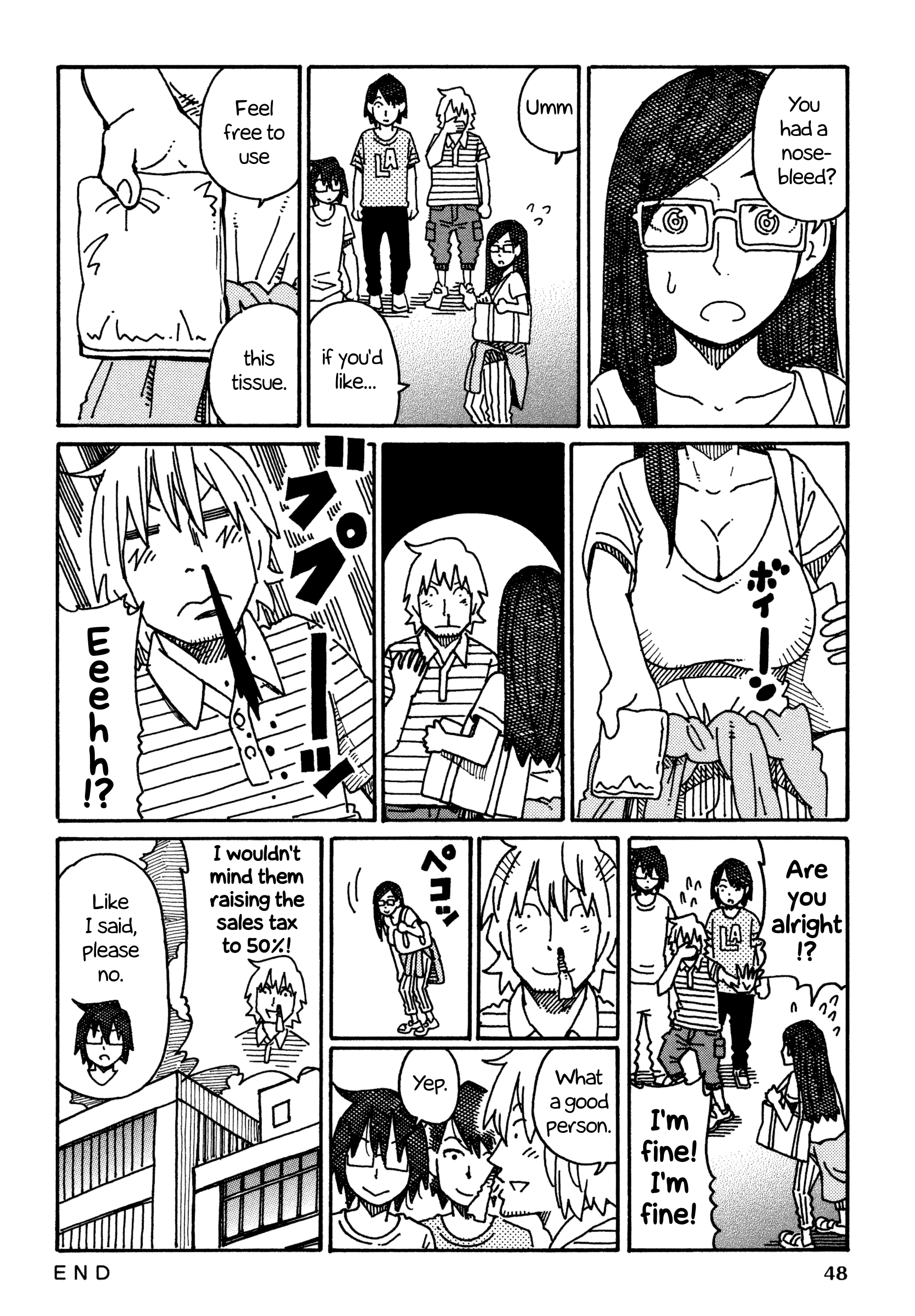 Hatarakanai Futari - Vol.9 Chapter 494: Nosebleed