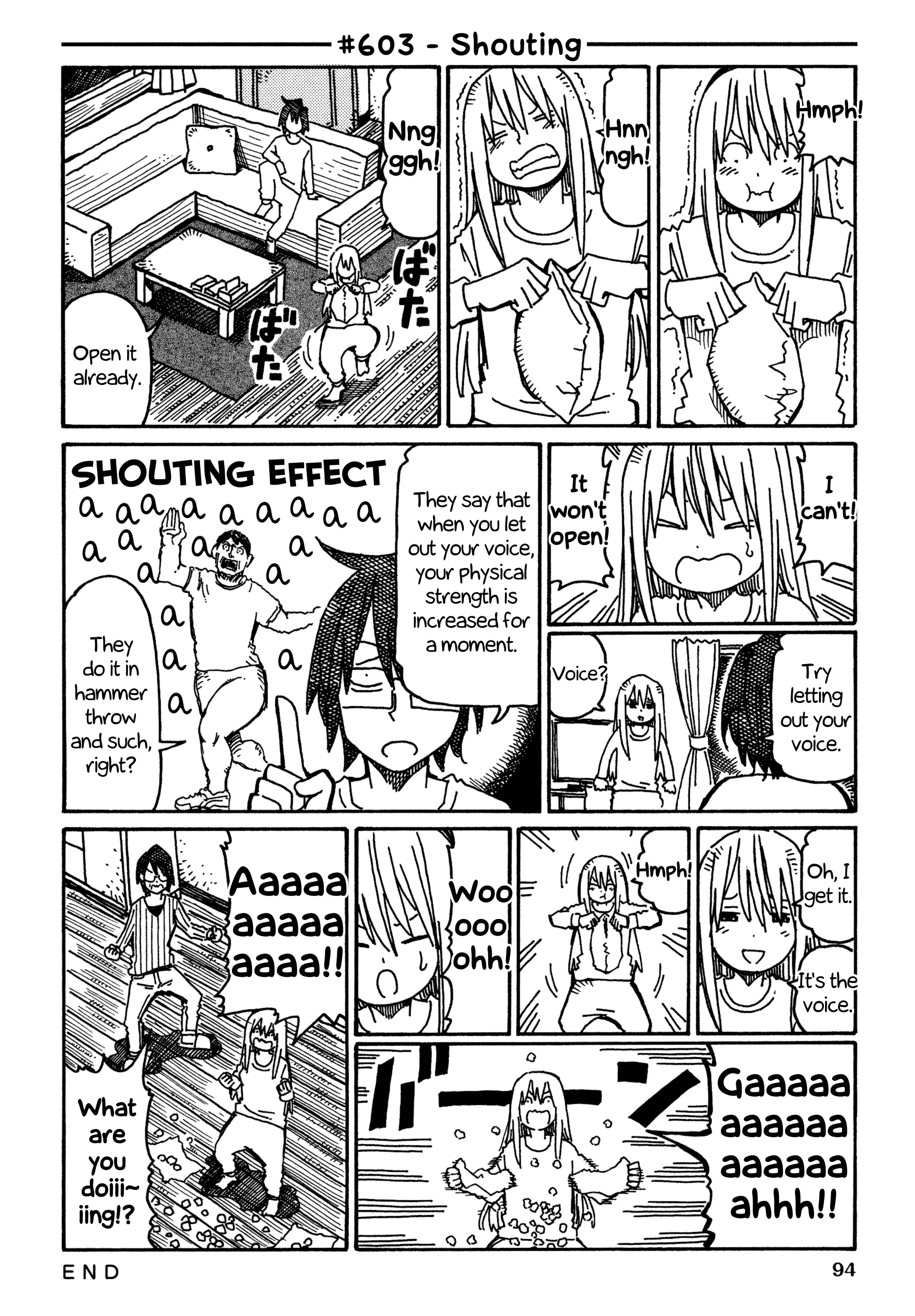 Hatarakanai Futari - Vol.10 Chapter 603: Shouting