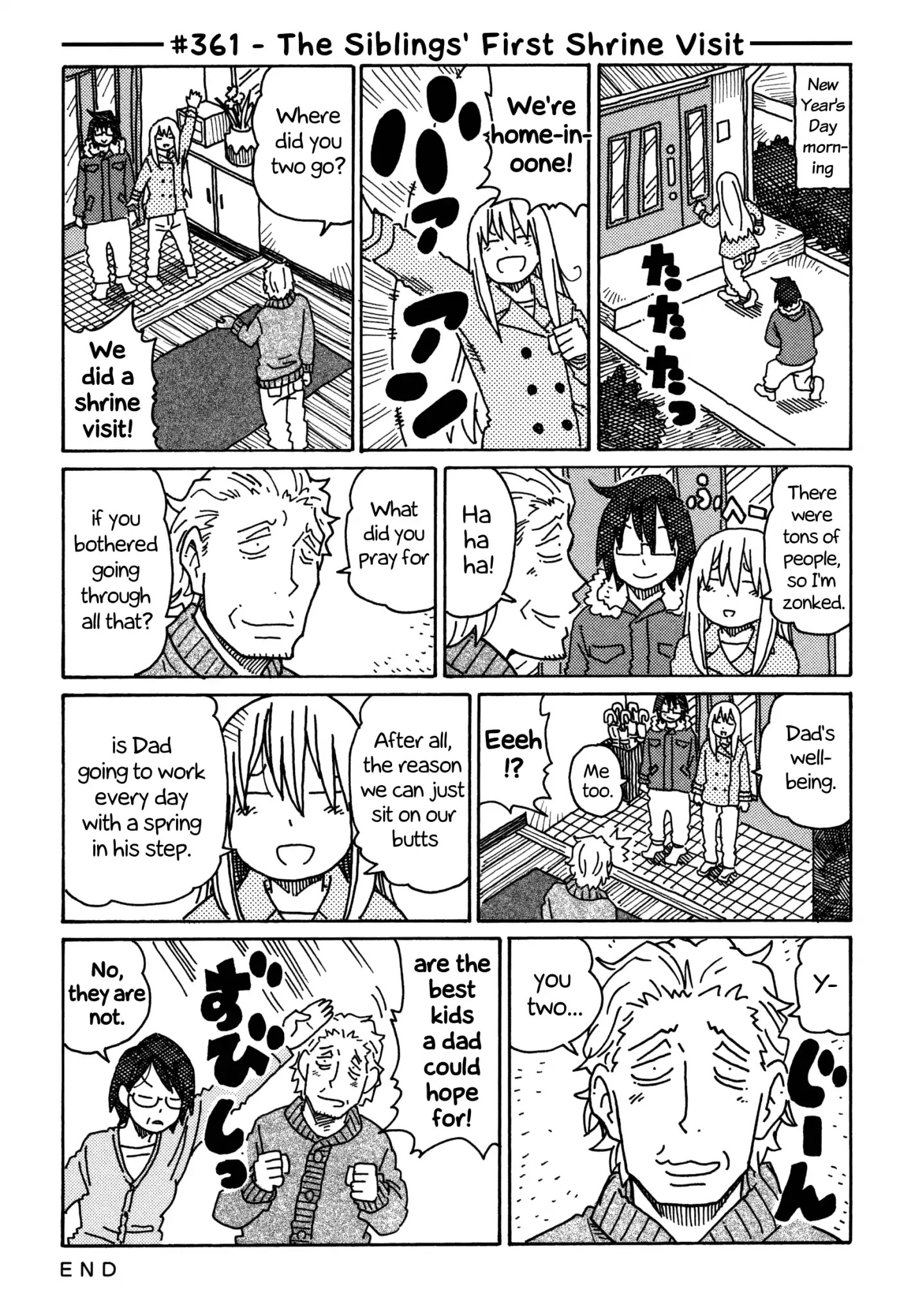 Hatarakanai Futari - Chapter 361: The Siblings' First Shrine Visit