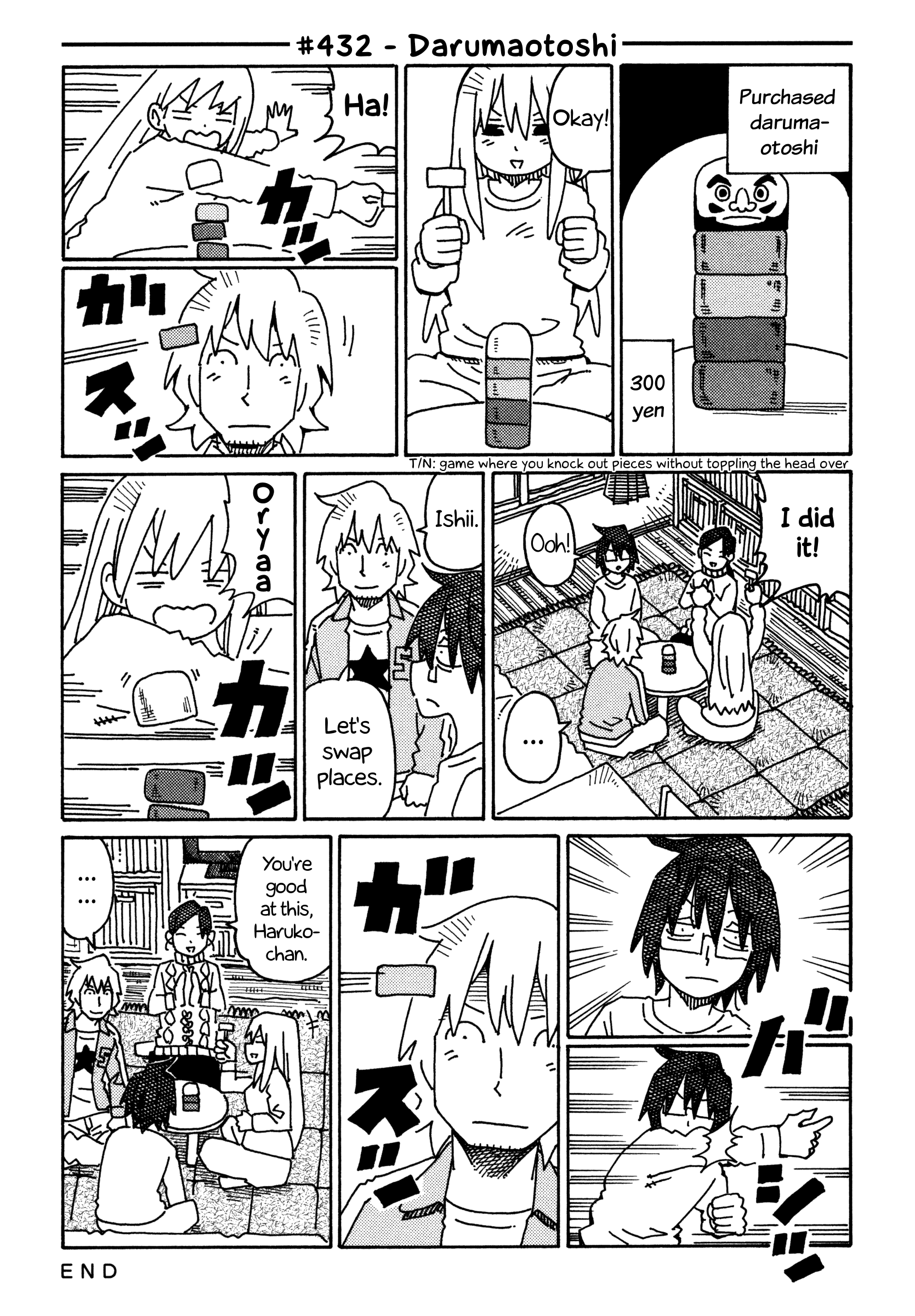 Hatarakanai Futari - Vol.8 Chapter 432: Darumaotoshi