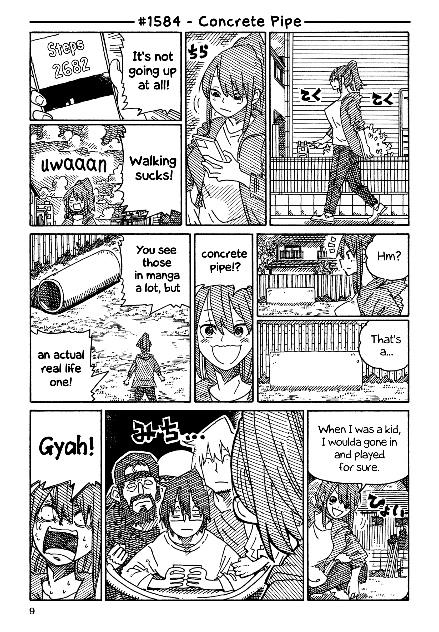 Hatarakanai Futari - Vol.25 Chapter 1584: Concrete Pipe