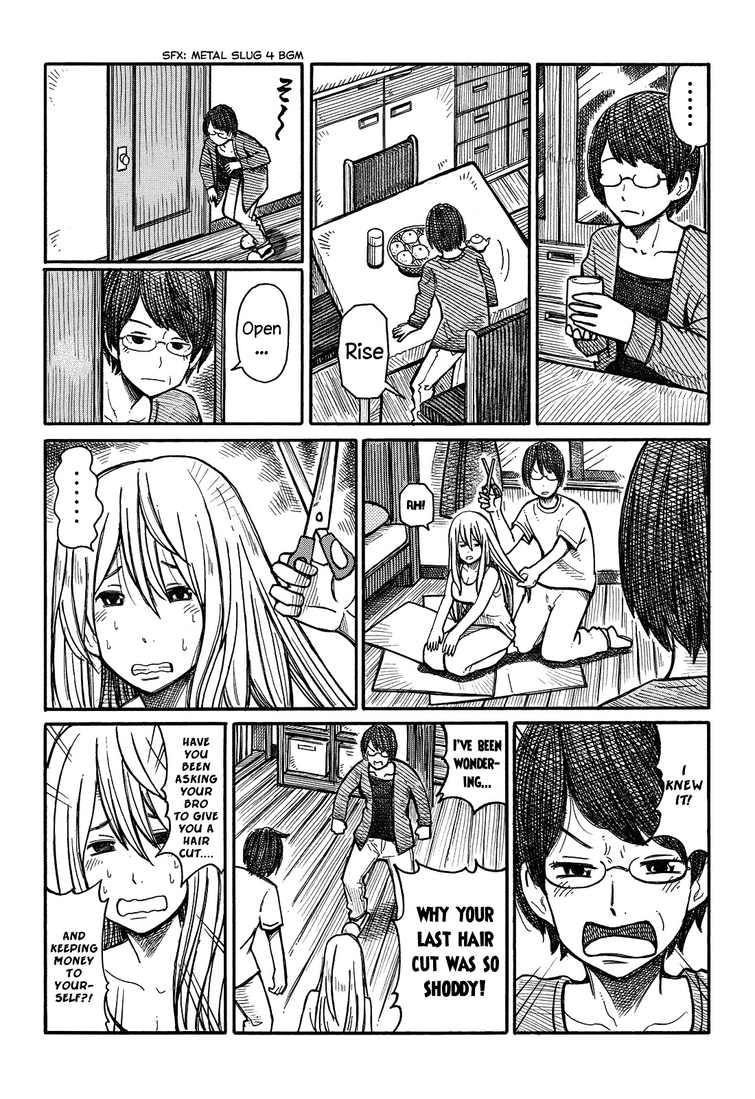 Hatarakanai Futari - Vol.1 Chapter 4 : Hair Cut