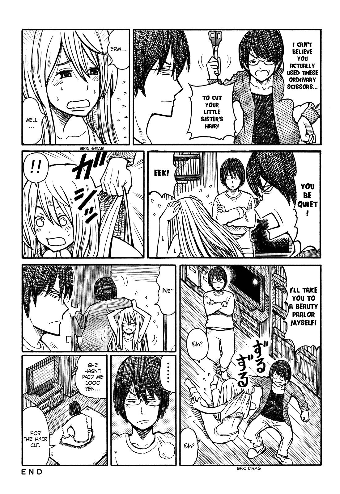 Hatarakanai Futari - Vol.1 Chapter 4 : Hair Cut