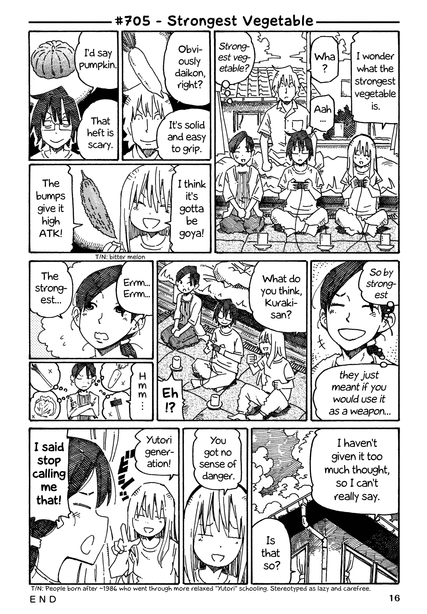 Hatarakanai Futari - Vol.12 Chapter 705: Strongest Vegetable