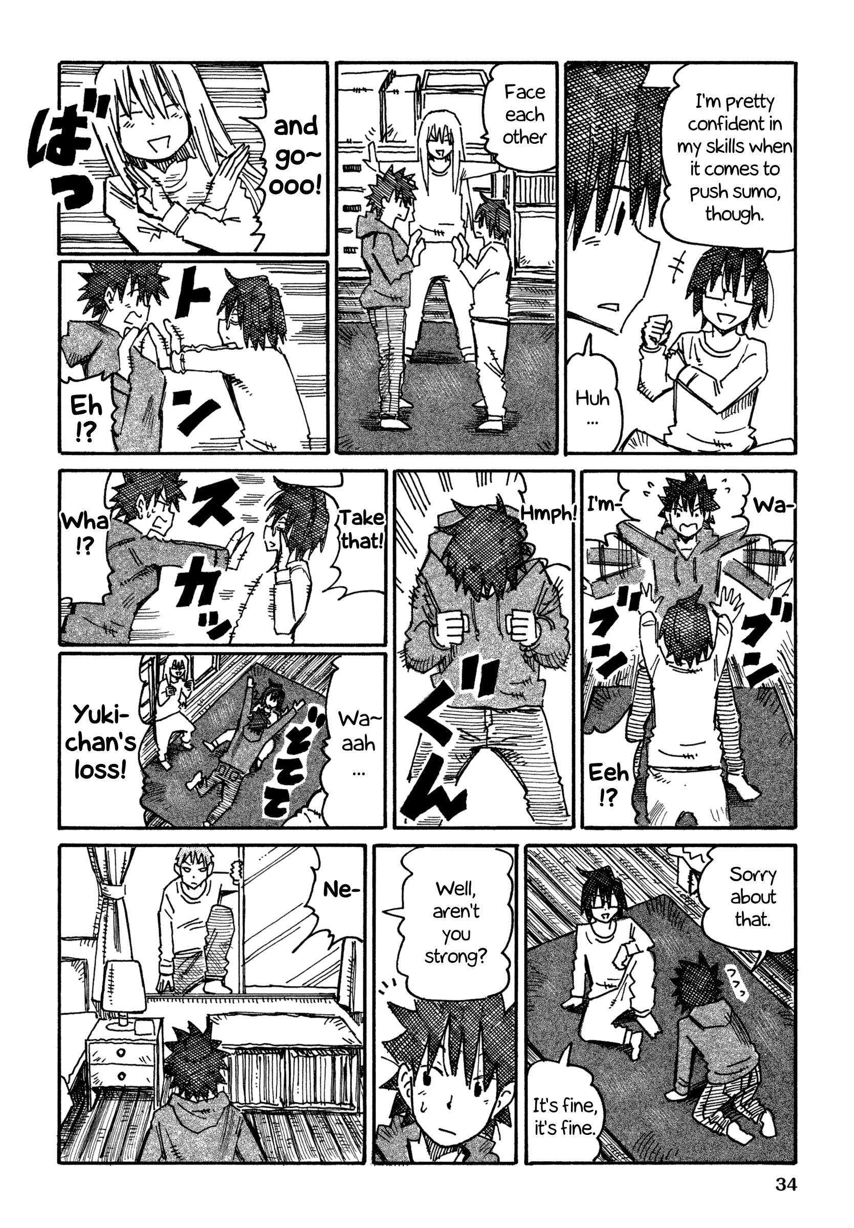 Hatarakanai Futari - Vol.11 Chapter 640: Arm Wrestling