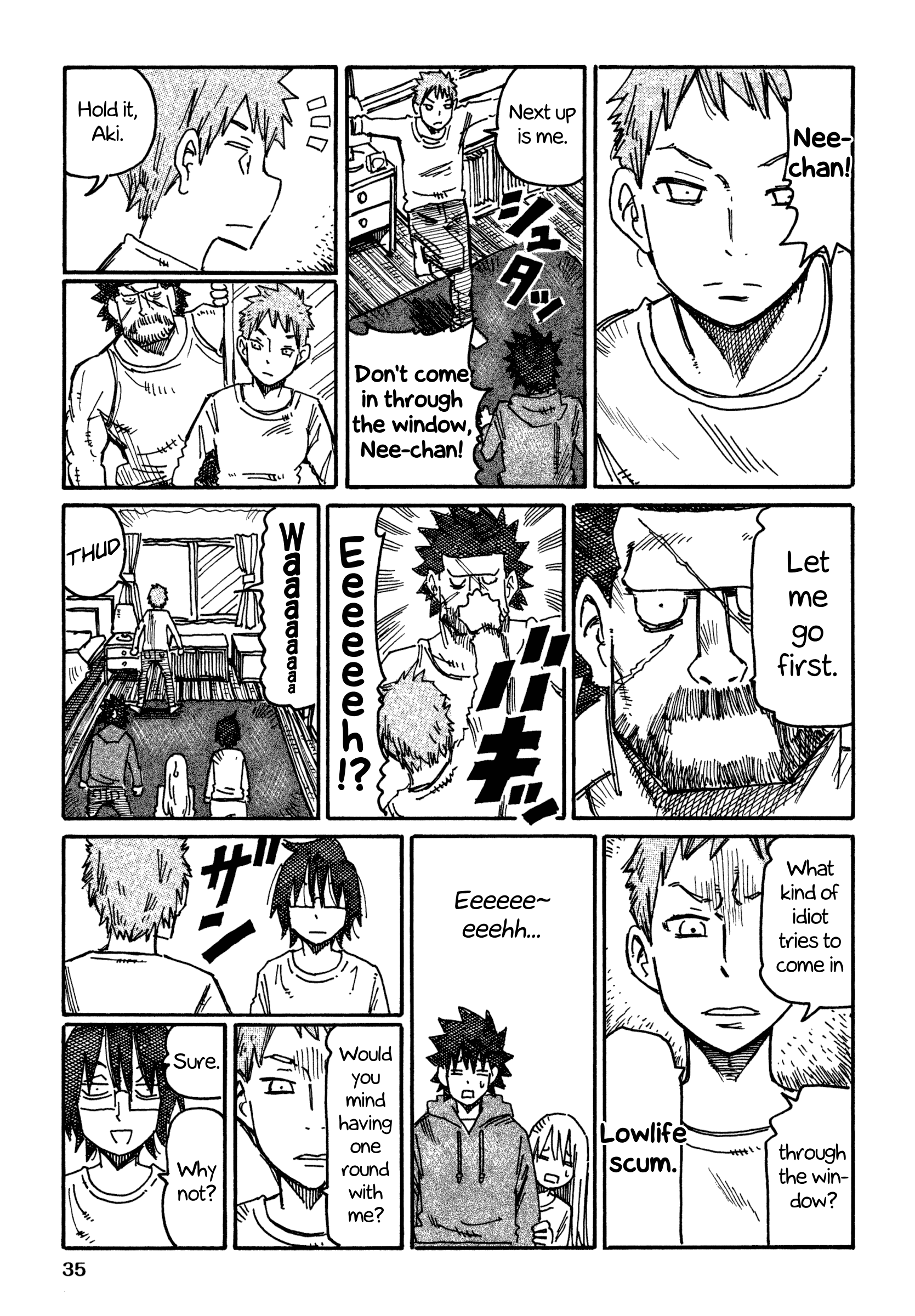 Hatarakanai Futari - Vol.11 Chapter 640: Arm Wrestling