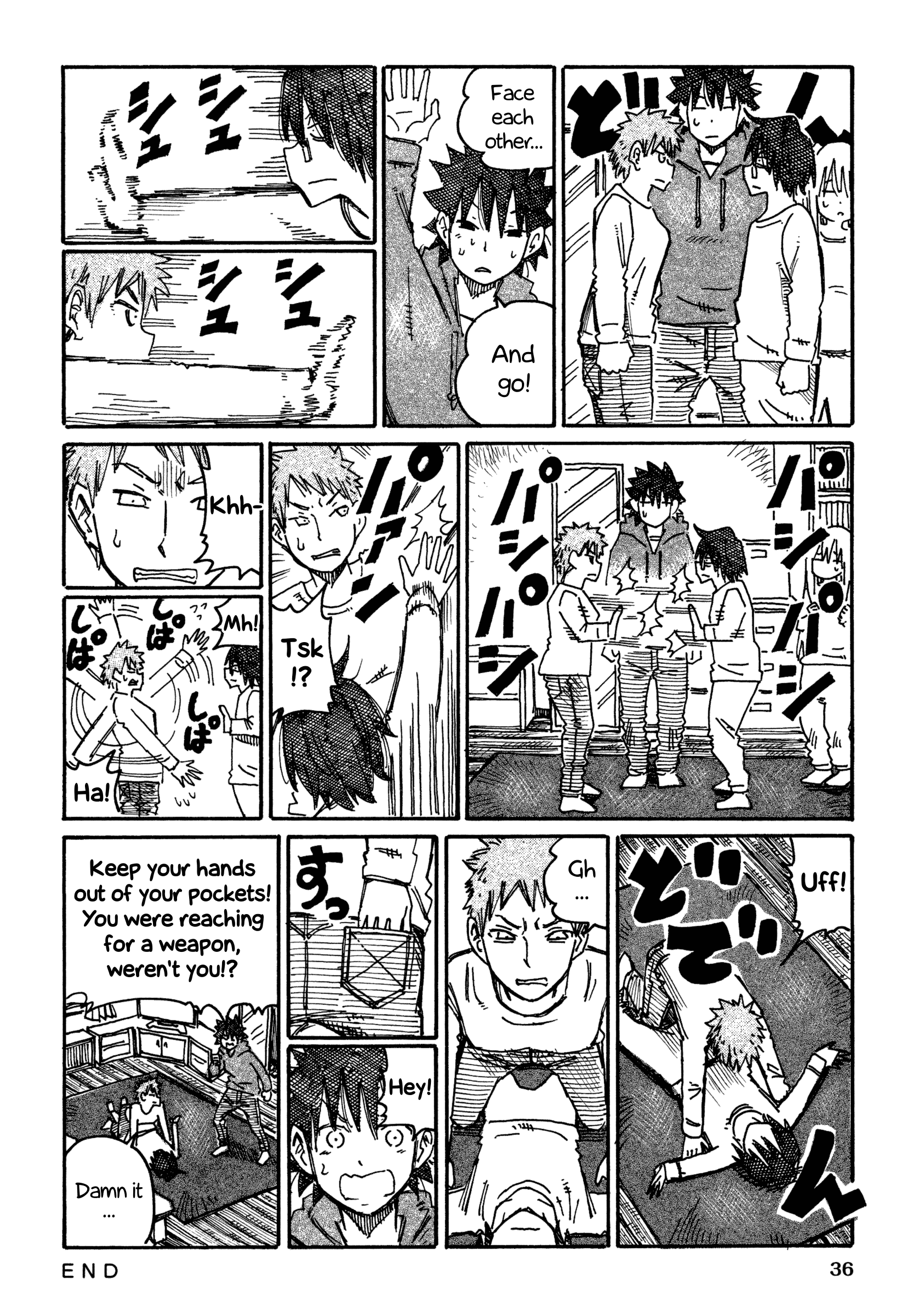 Hatarakanai Futari - Vol.11 Chapter 640: Arm Wrestling