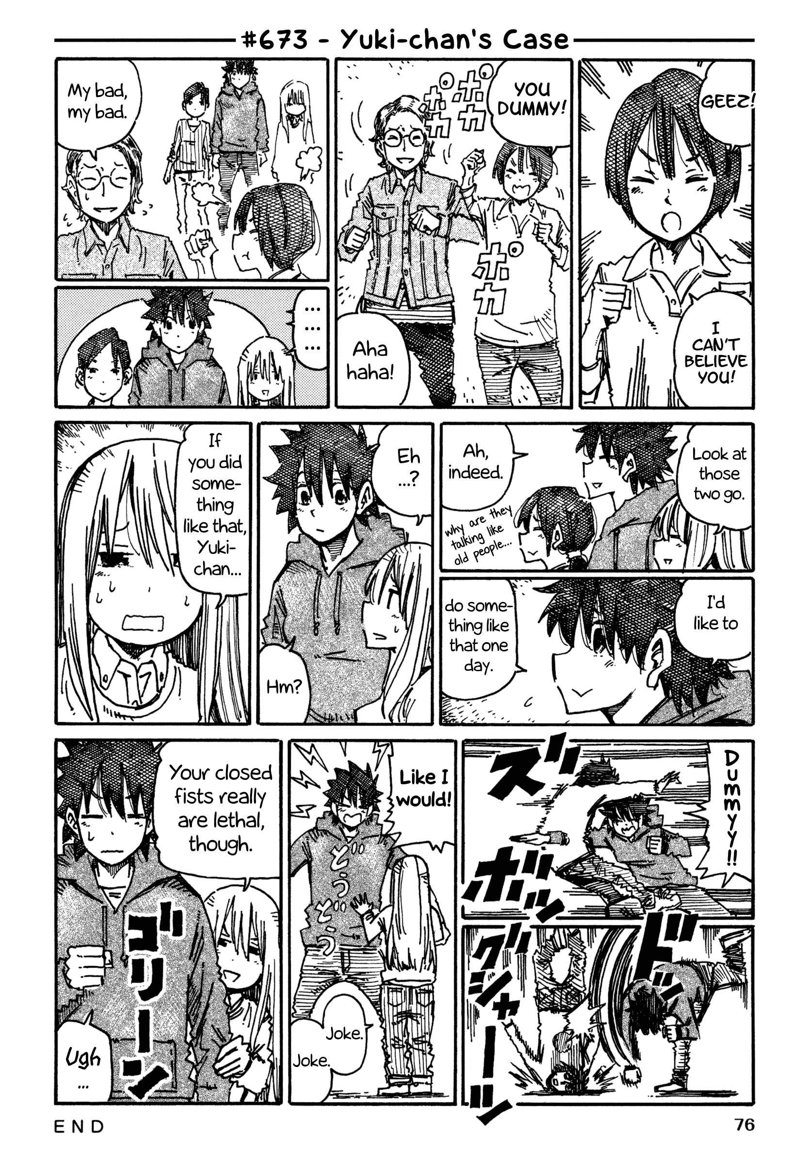 Hatarakanai Futari - Vol.11 Chapter 673: Yuki-Chan's Case