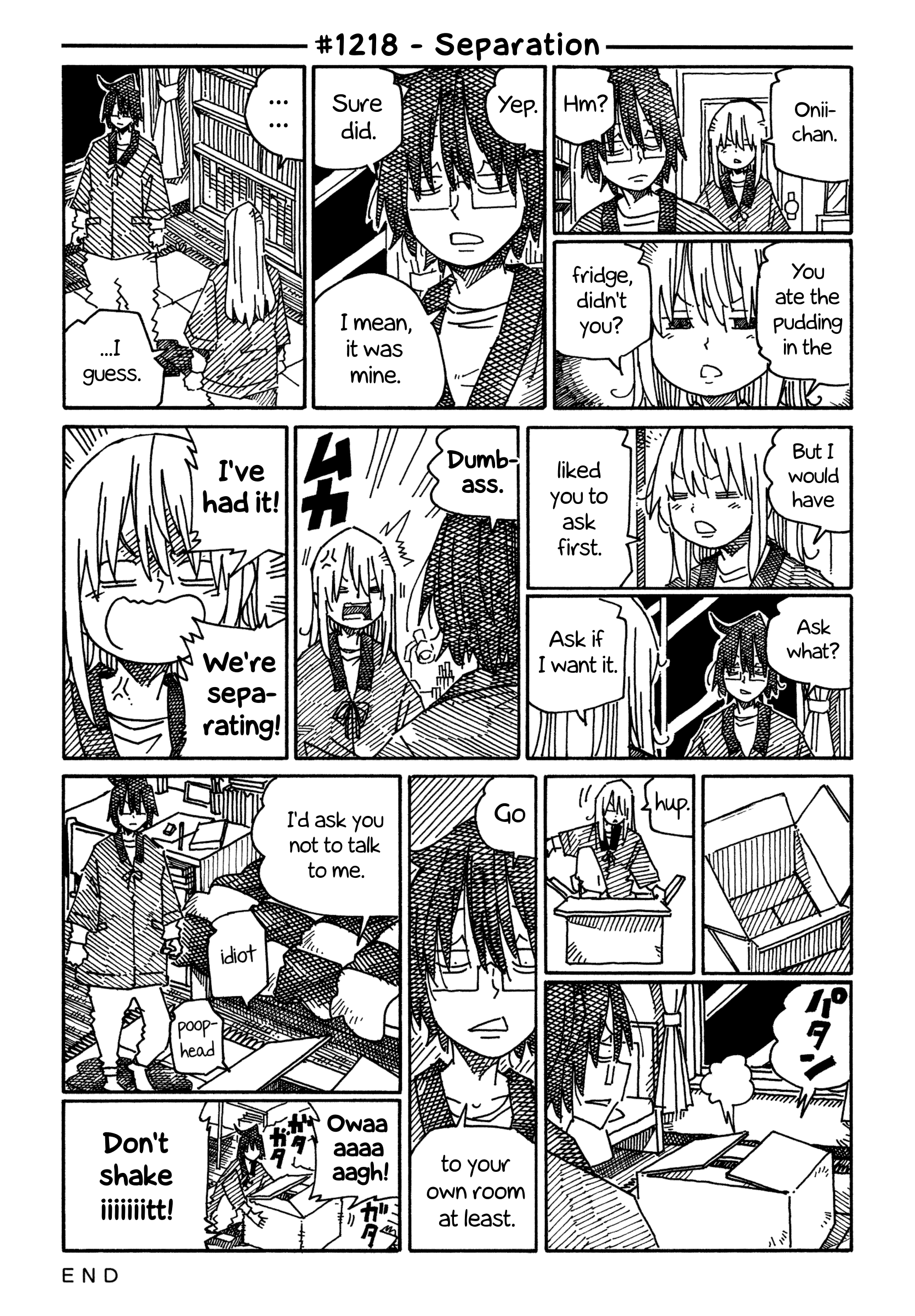 Hatarakanai Futari - Vol.19 Chapter 1218: Separation