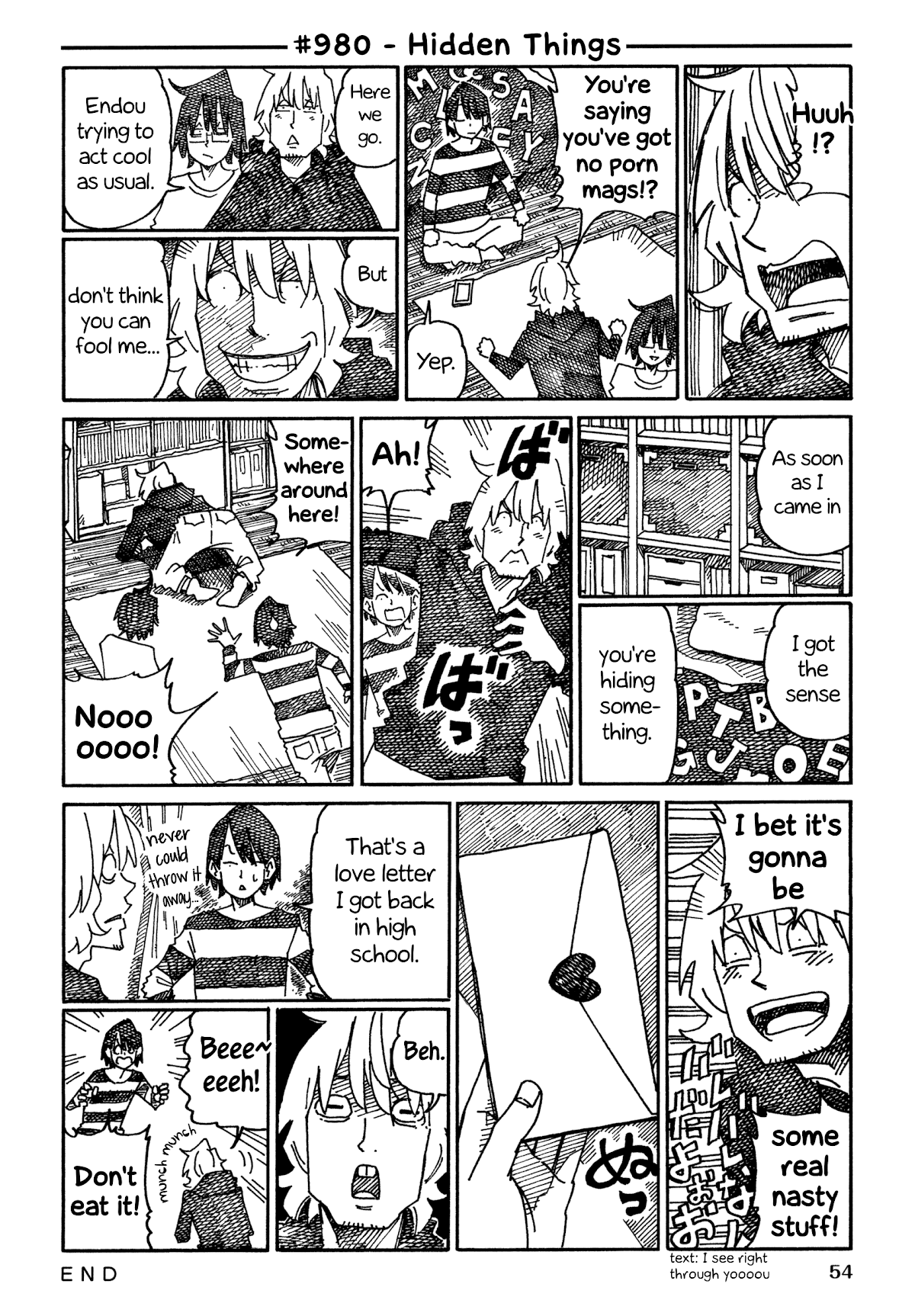 Hatarakanai Futari - Chapter 980: Hidden Things