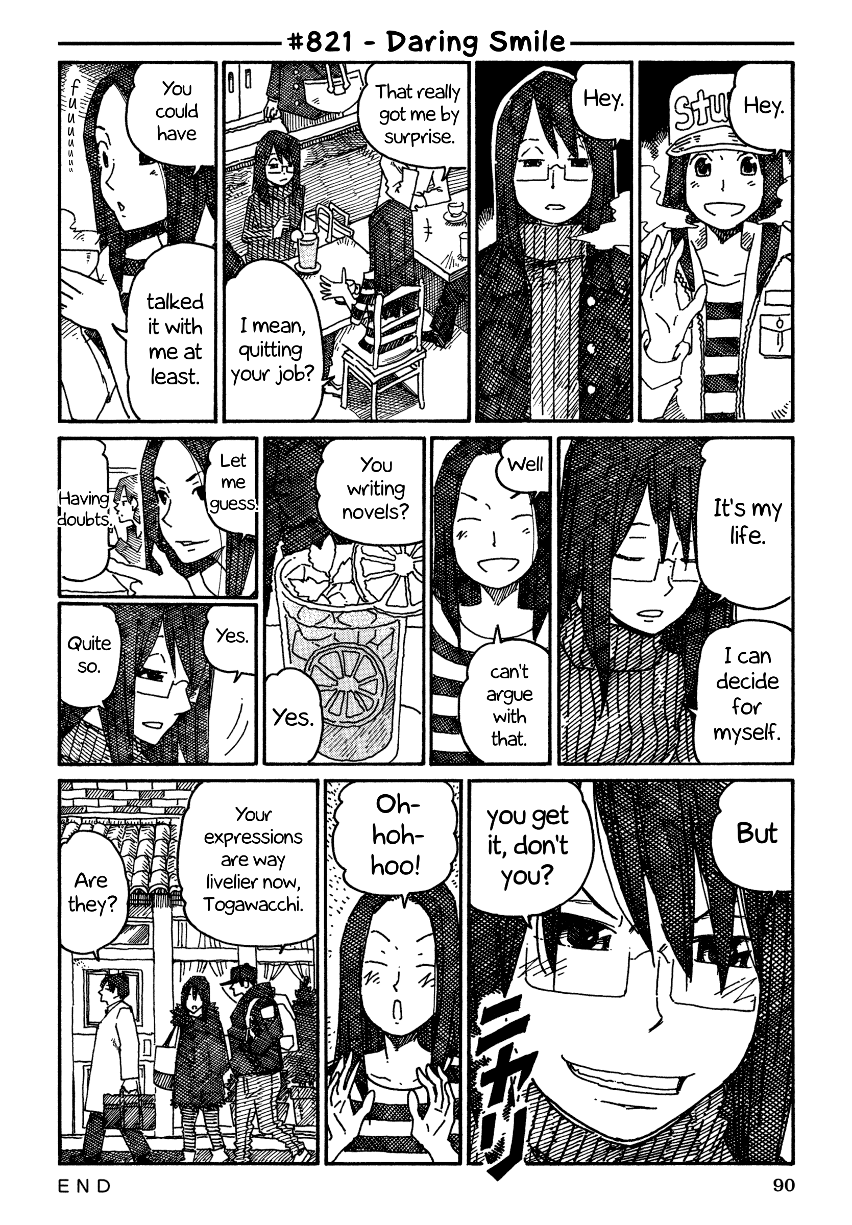 Hatarakanai Futari - Vol.13 Chapter 821: Daring Smile