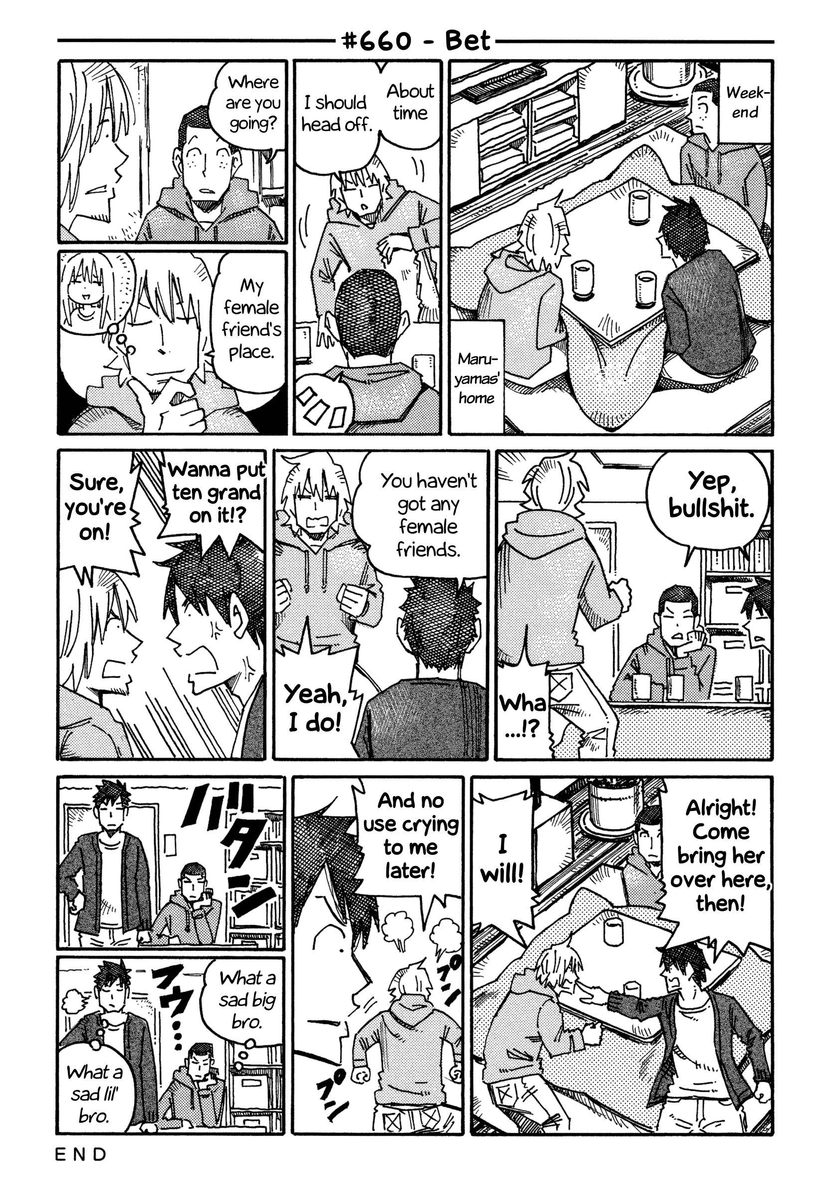 Hatarakanai Futari - Vol.11 Chapter 660: Bet