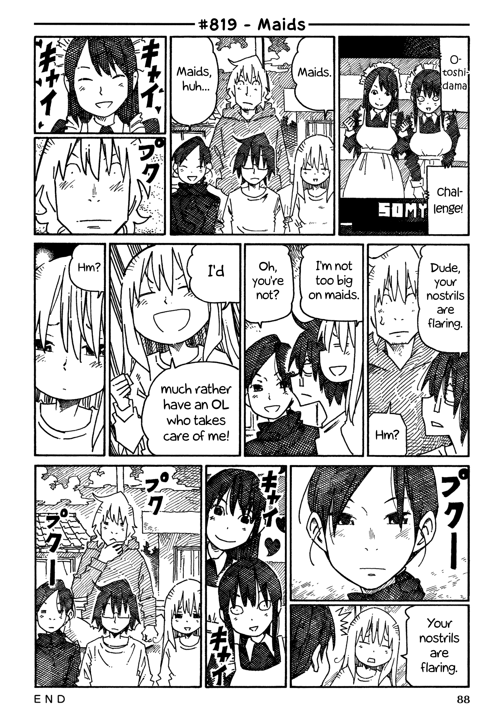 Hatarakanai Futari - Vol.13 Chapter 819: Maids