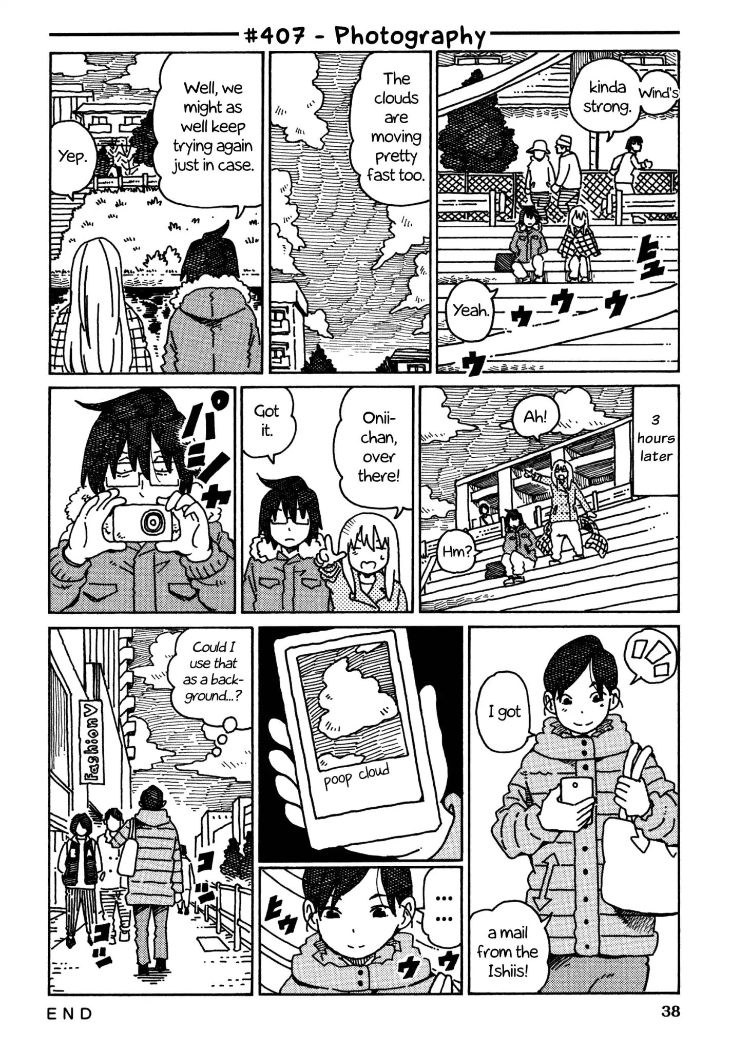 Hatarakanai Futari - Vol.8 Chapter 407: Photography