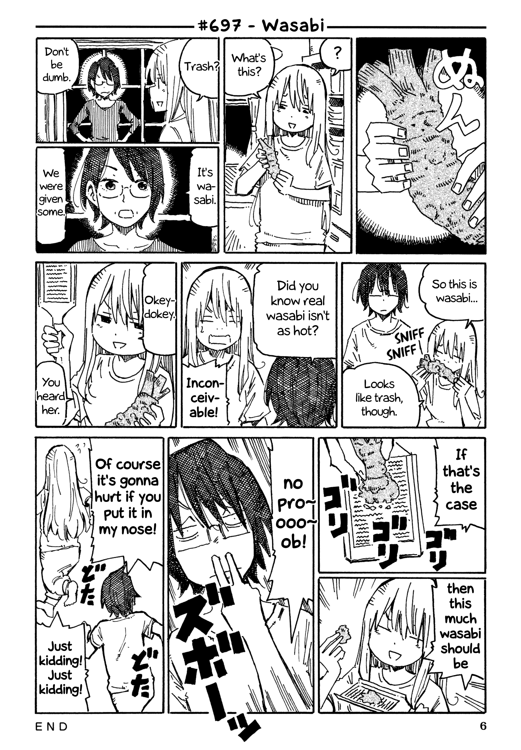 Hatarakanai Futari - Vol.12 Chapter 697: Wasabi