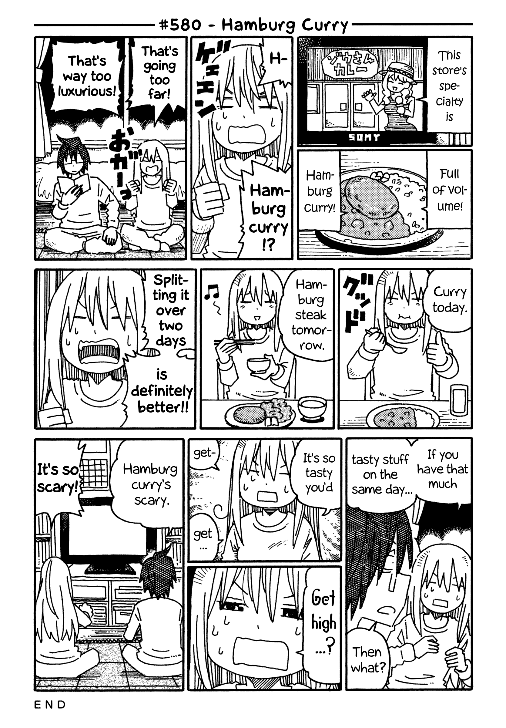 Hatarakanai Futari - Vol.10 Chapter 580: Hamburg Curry