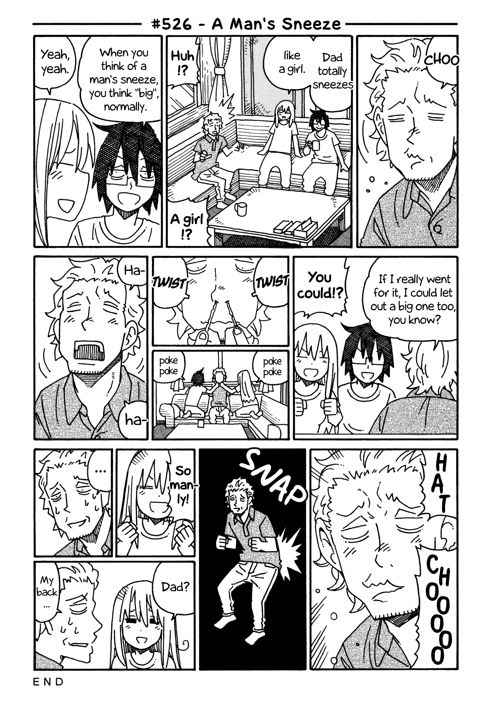 Hatarakanai Futari - Vol.9 Chapter 526: A Man's Sneeze