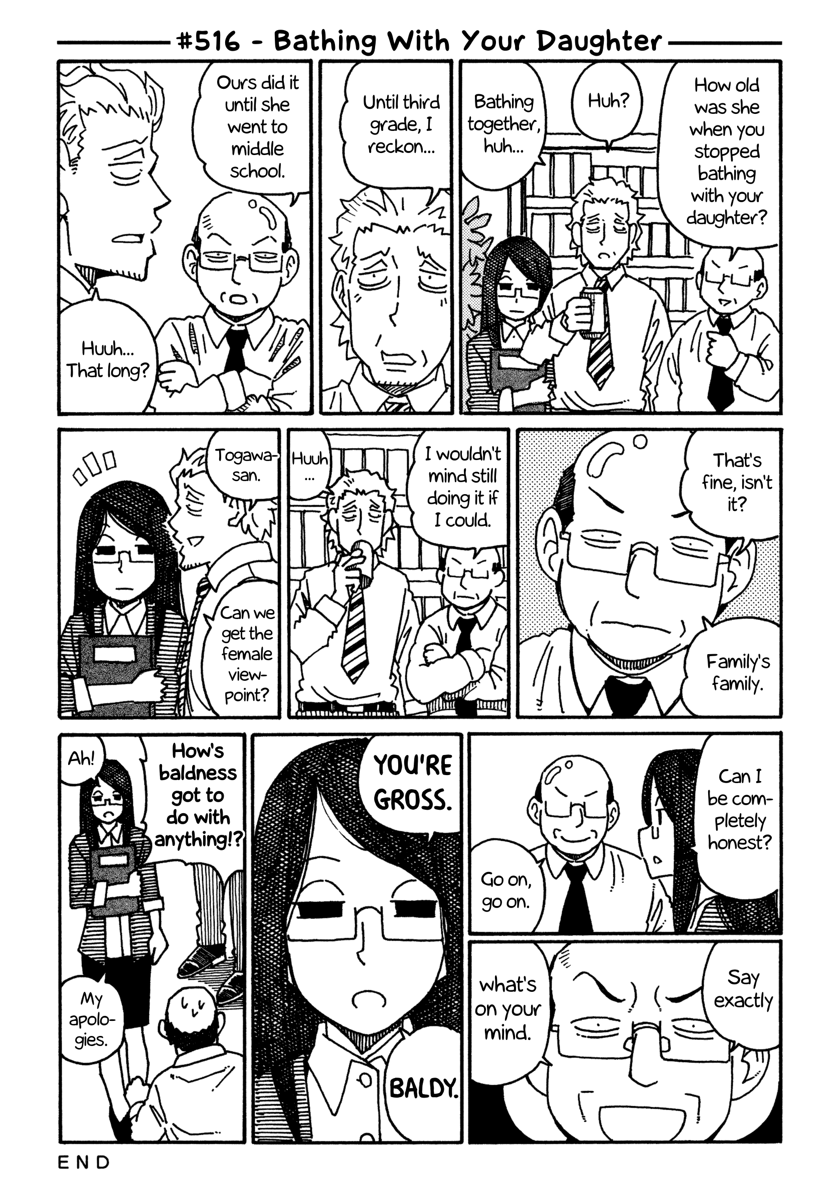 Hatarakanai Futari - Vol.9 Chapter 516: Bathing With Your Daughter