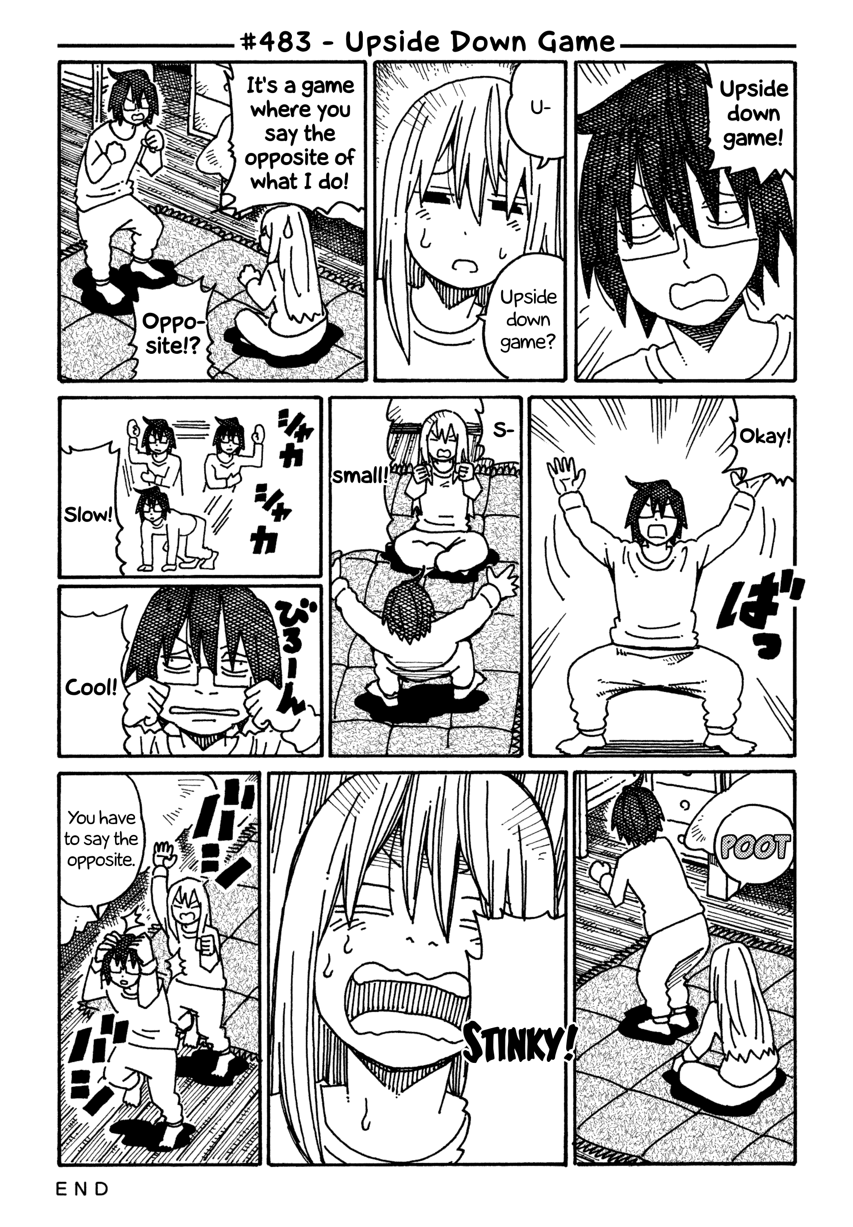 Hatarakanai Futari - Vol.9 Chapter 483: Upside Down Game