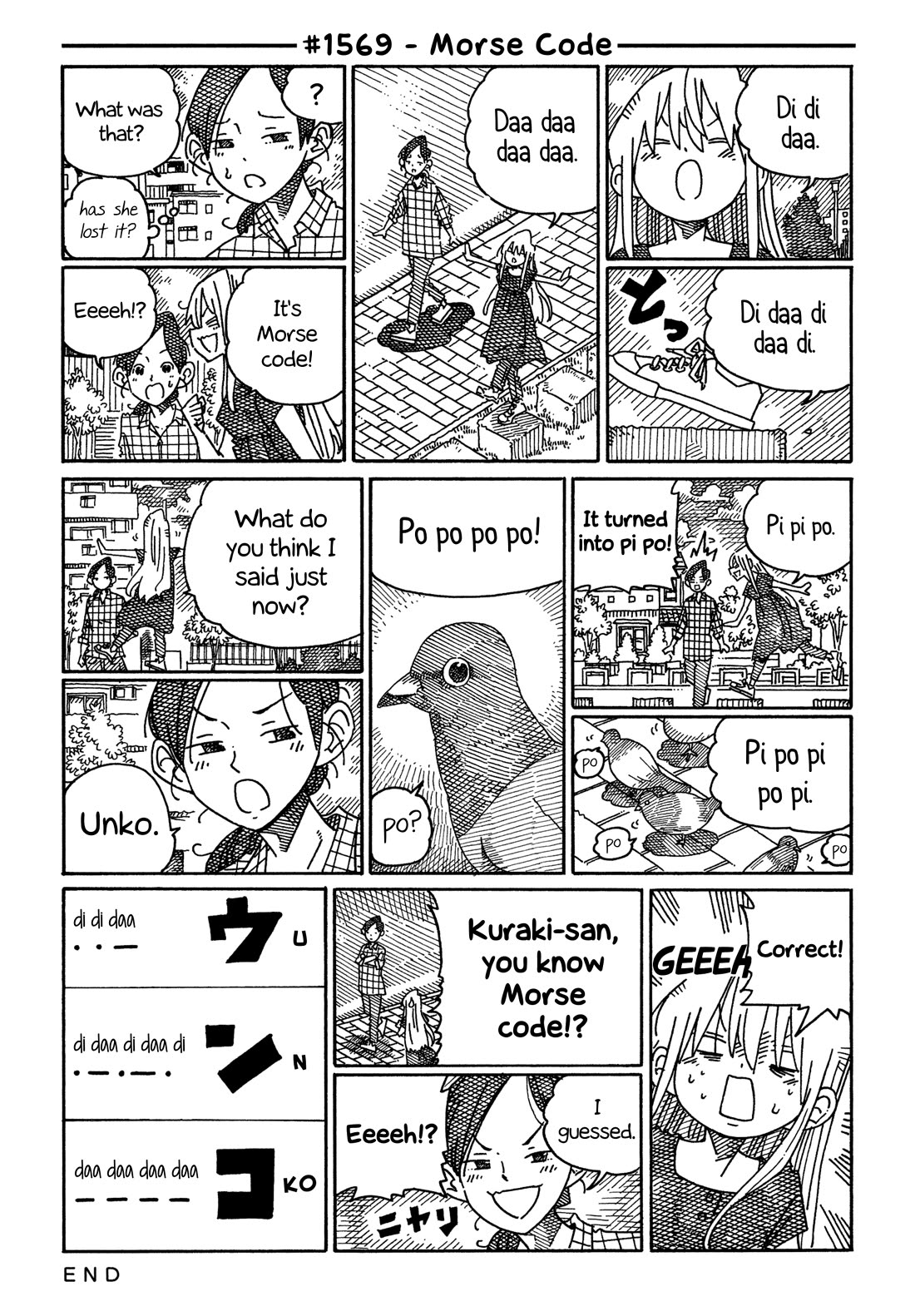 Hatarakanai Futari - Chapter 1569: Morse Code