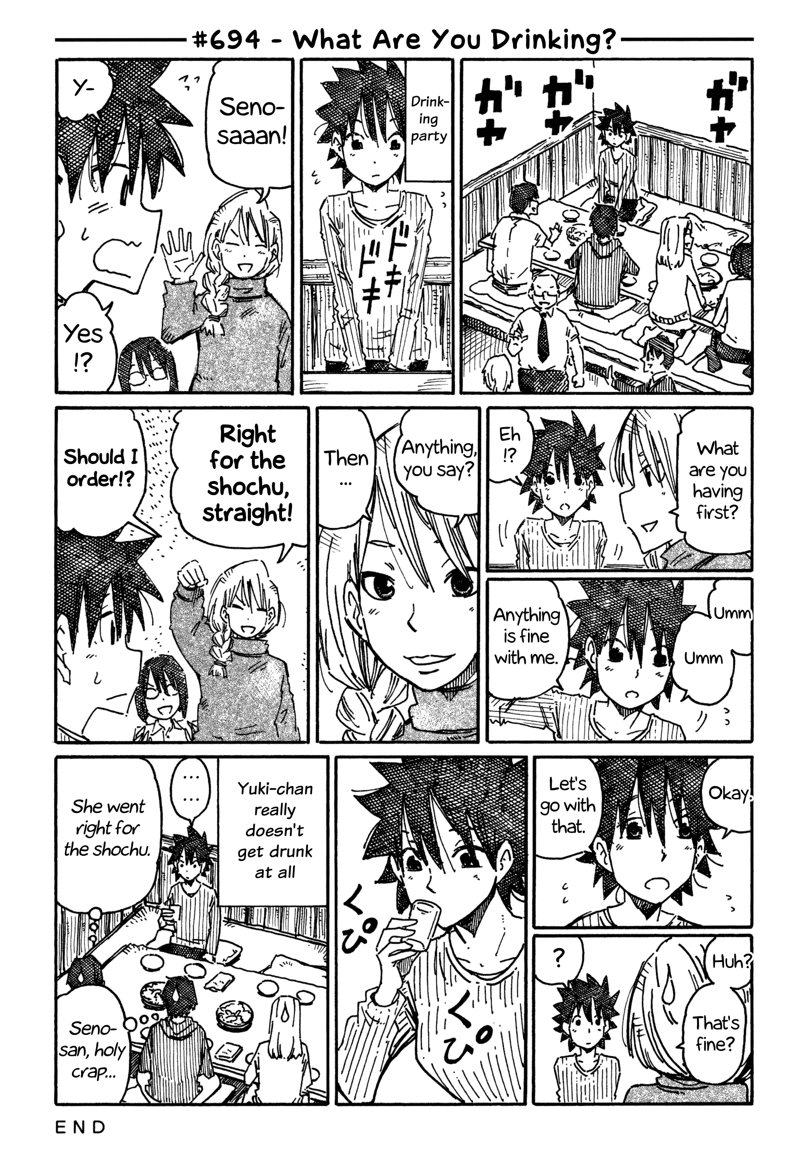 Hatarakanai Futari - Vol.11 Chapter 694: What Are You Drinking?