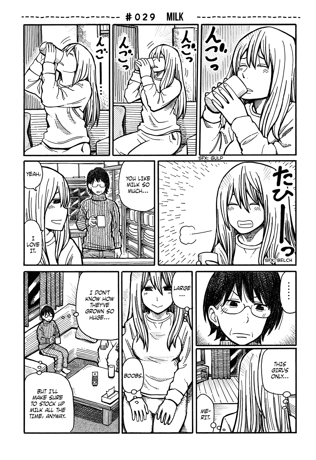 Hatarakanai Futari - Vol.1 Chapter 29 : Milk