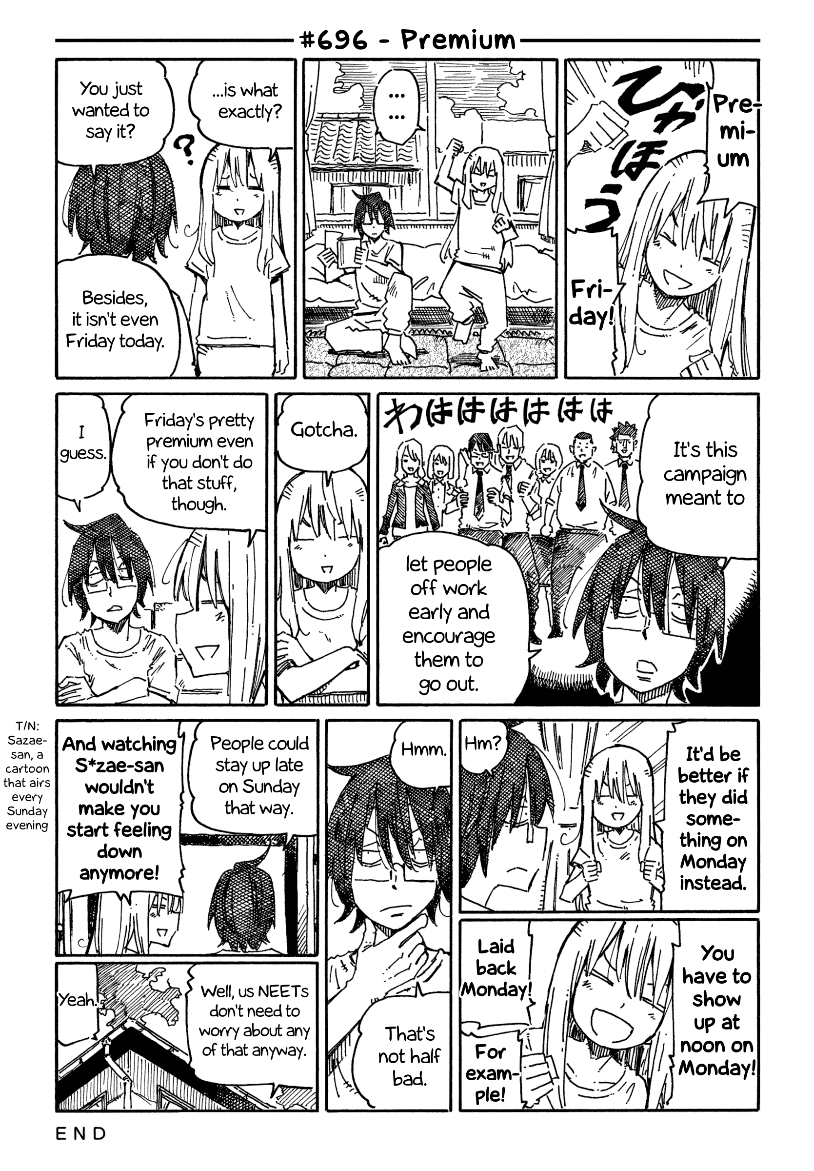 Hatarakanai Futari - Vol.12 Chapter 696: Premium