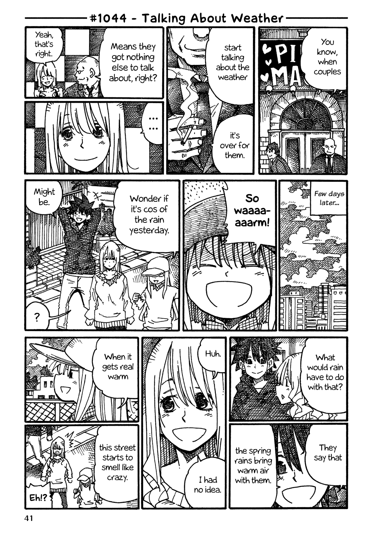 Hatarakanai Futari - Chapter 1044: Talking About Weather