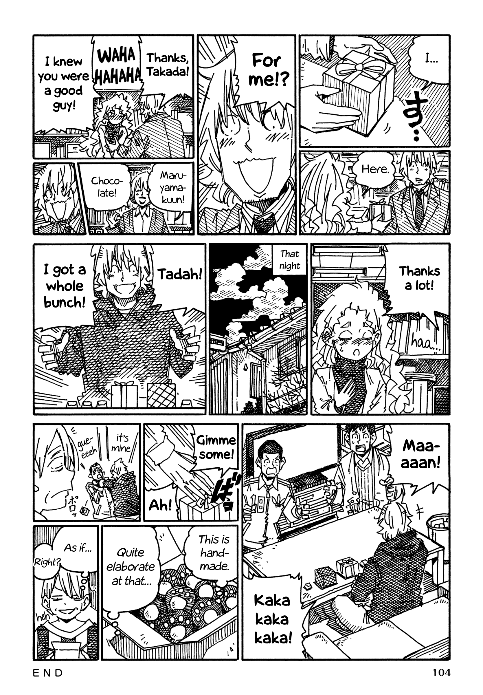 Hatarakanai Futari - Vol.19 Chapter 1228: Valentine's Maruyama