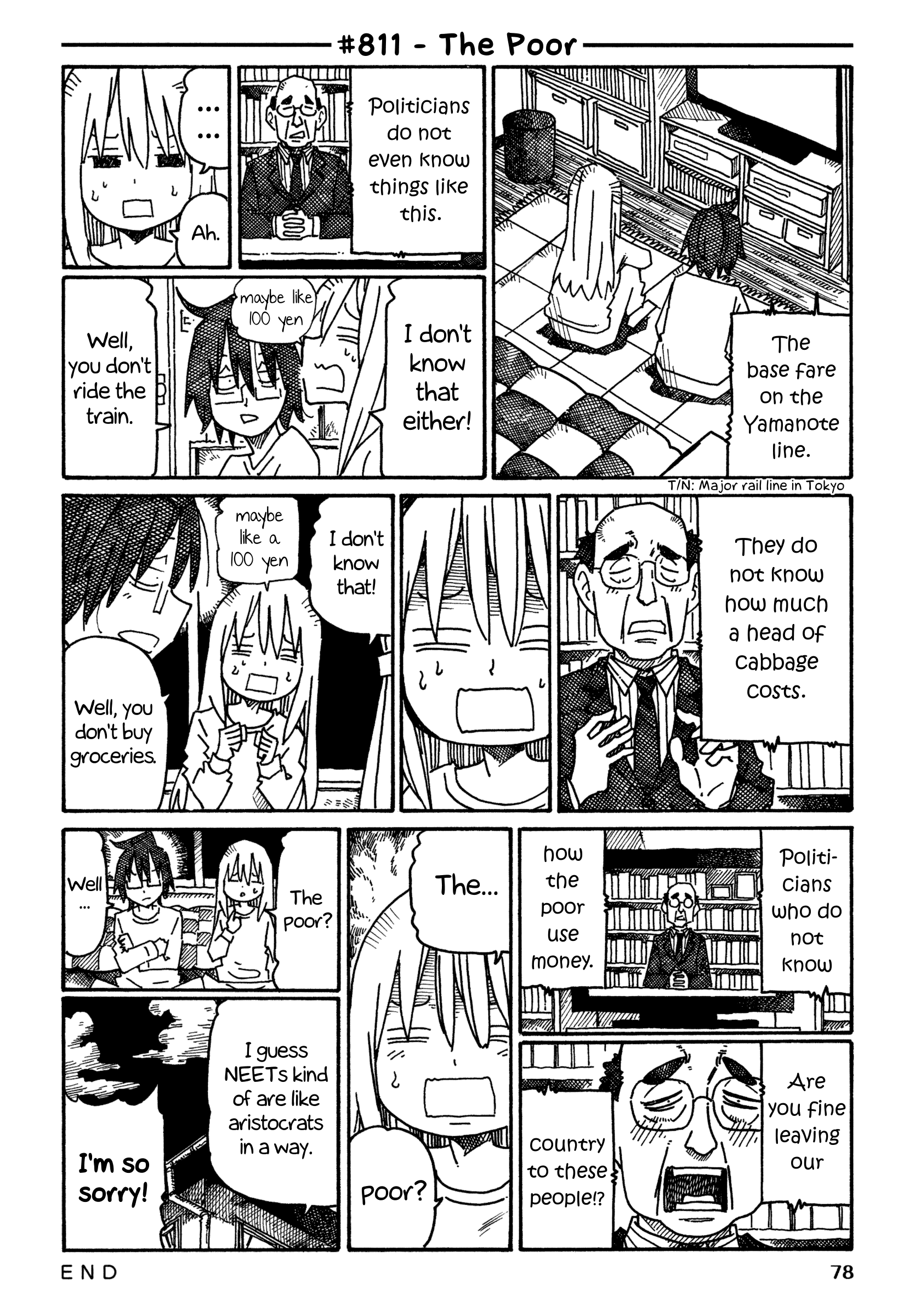 Hatarakanai Futari - Vol.13 Chapter 811: The Poor