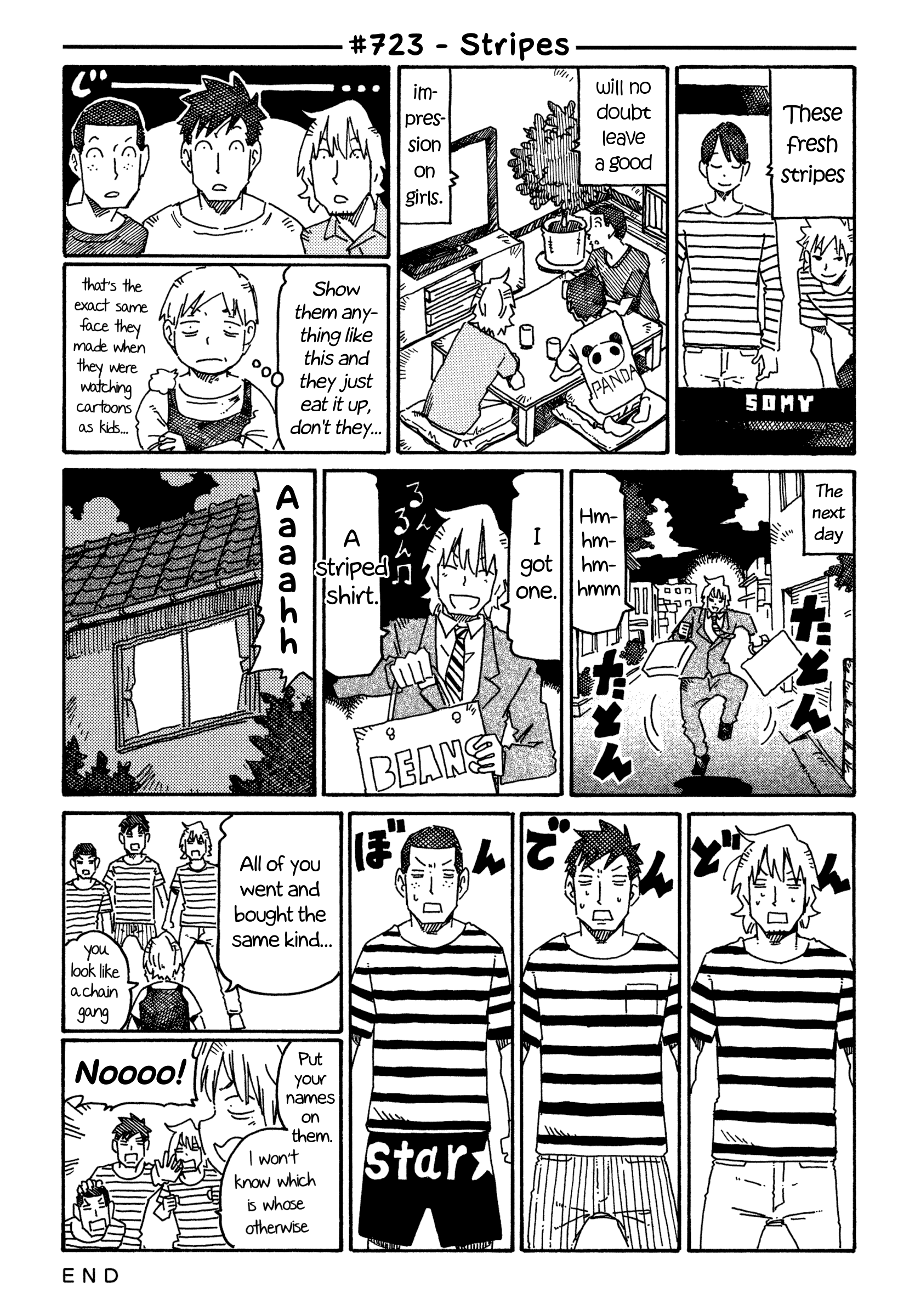 Hatarakanai Futari - Vol.12 Chapter 723: Stripes