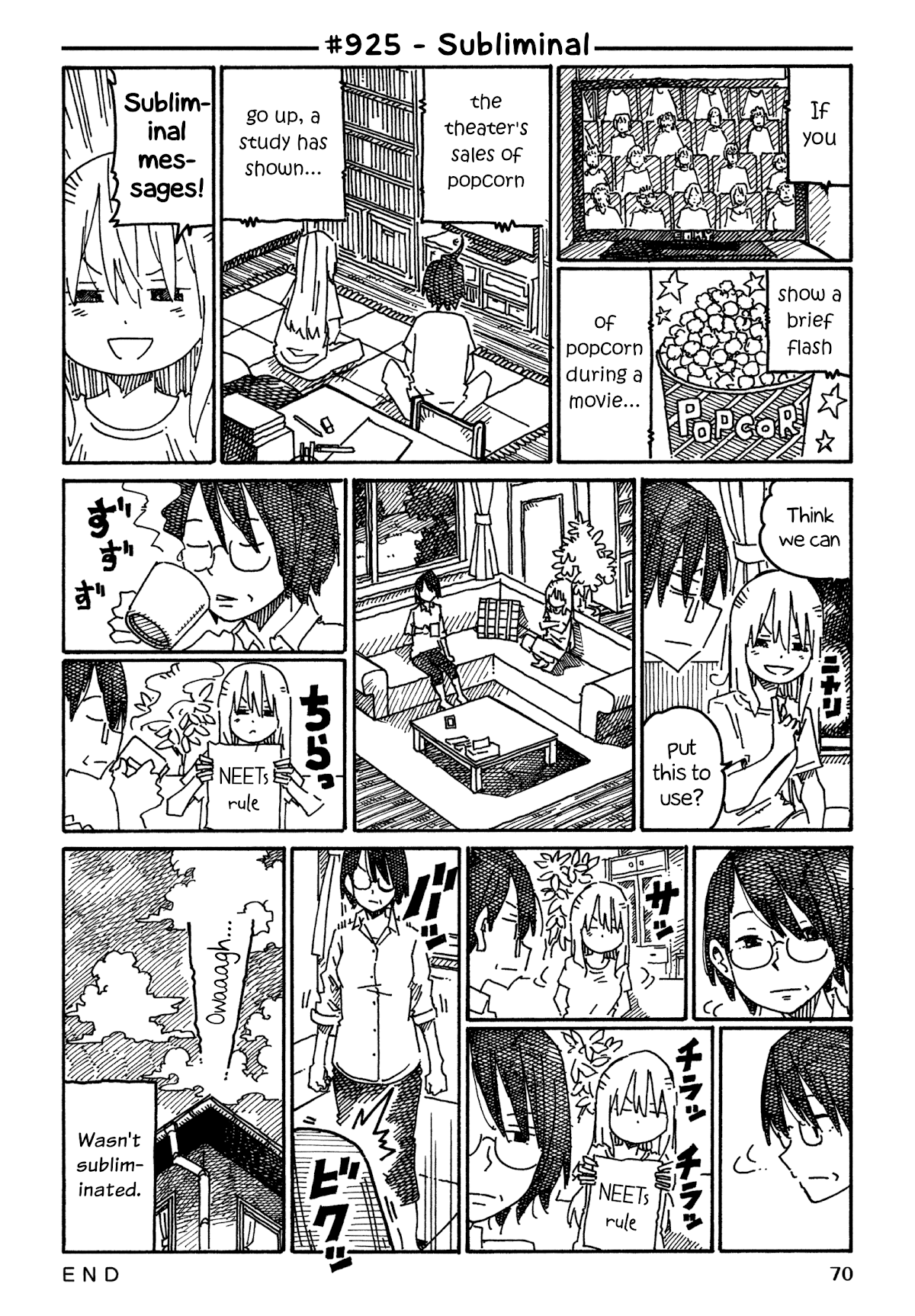 Hatarakanai Futari - Chapter 925: Subliminal