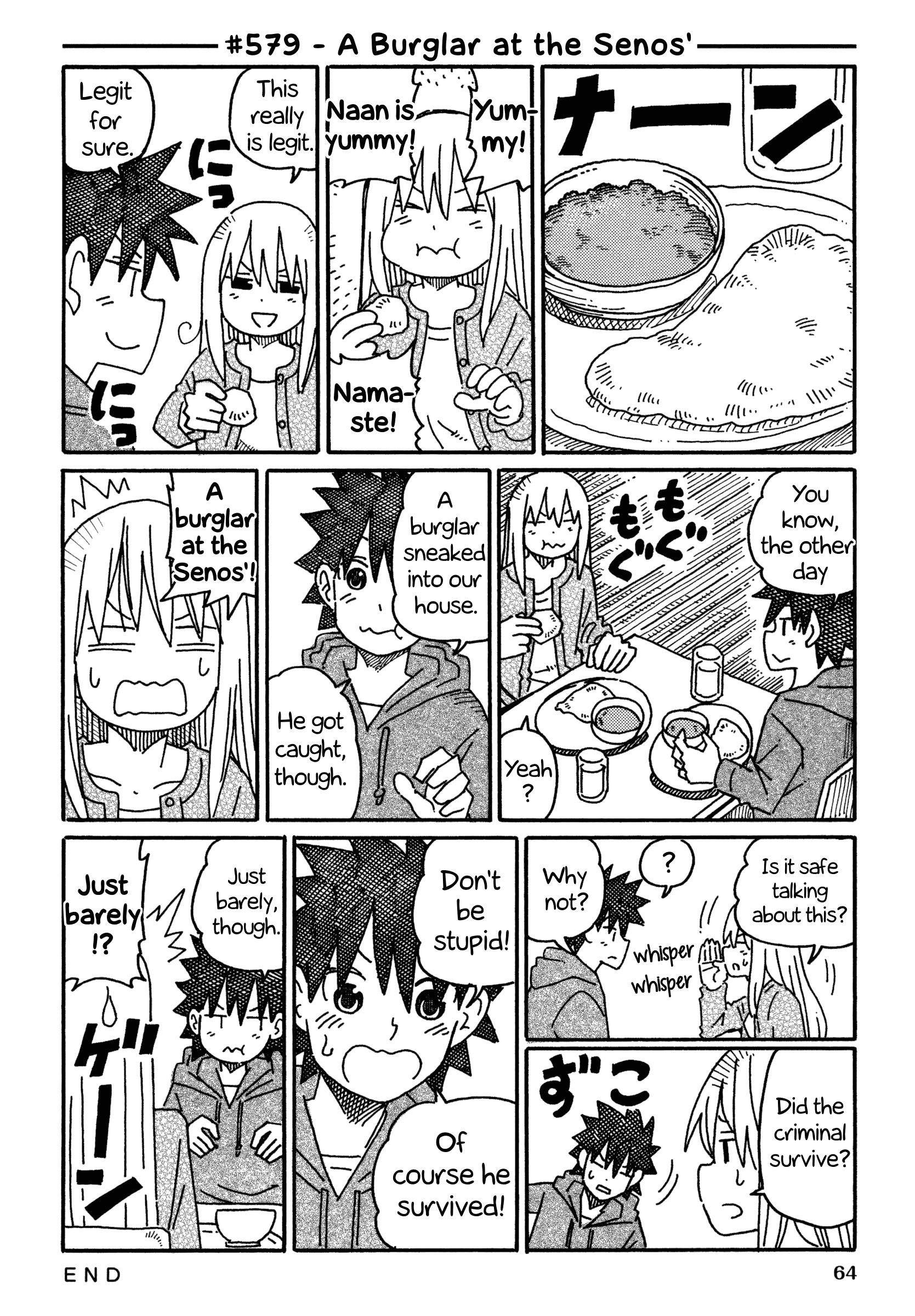 Hatarakanai Futari - Vol.10 Chapter 579: A Burglar At The Senos'