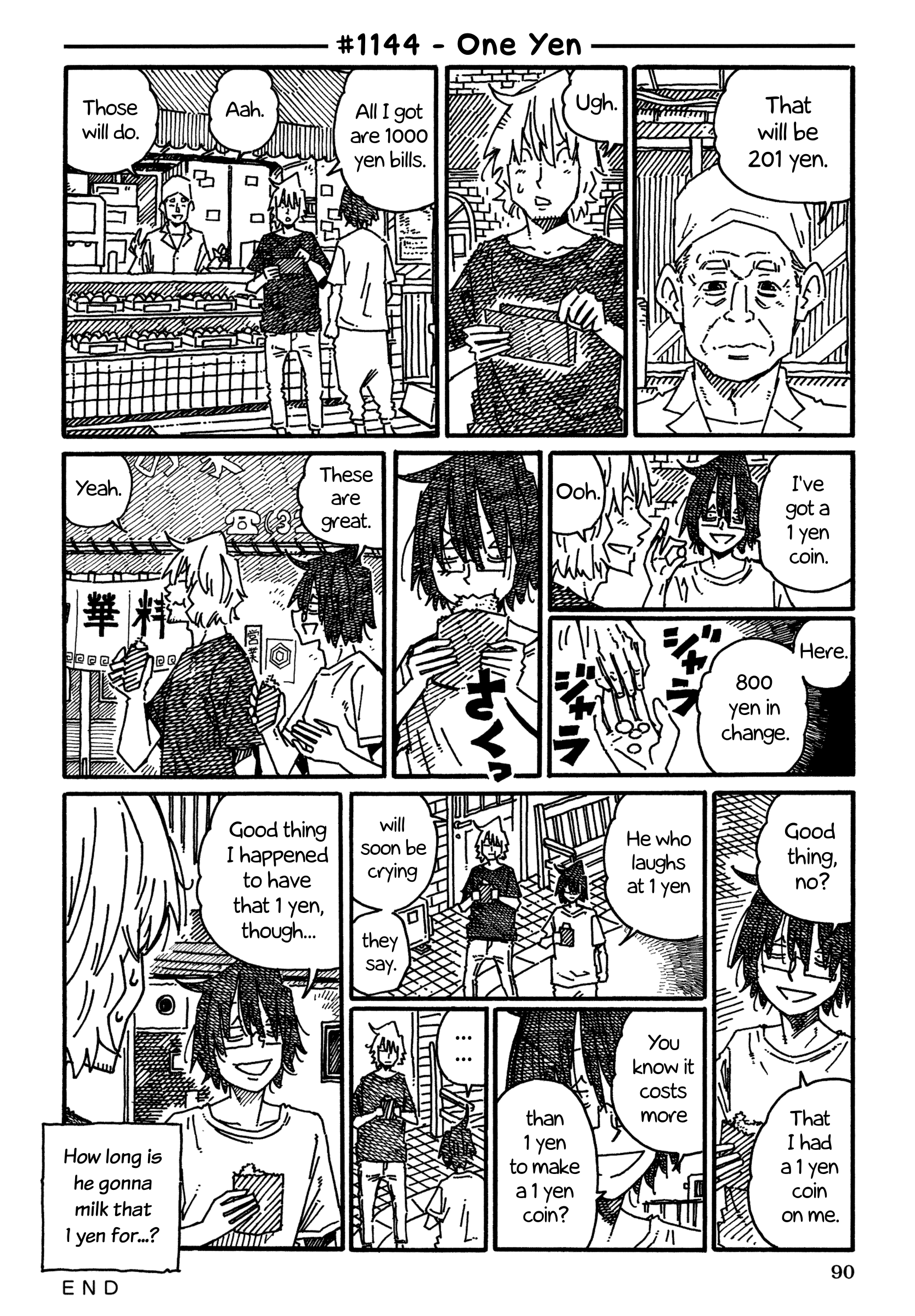 Hatarakanai Futari - Vol.18 Chapter 1144: One Yen