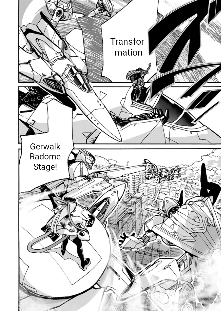 Macross &Amp;Delta; Gaiden: Macross E - Vol.1 Chapter 3: Black Valkyrie