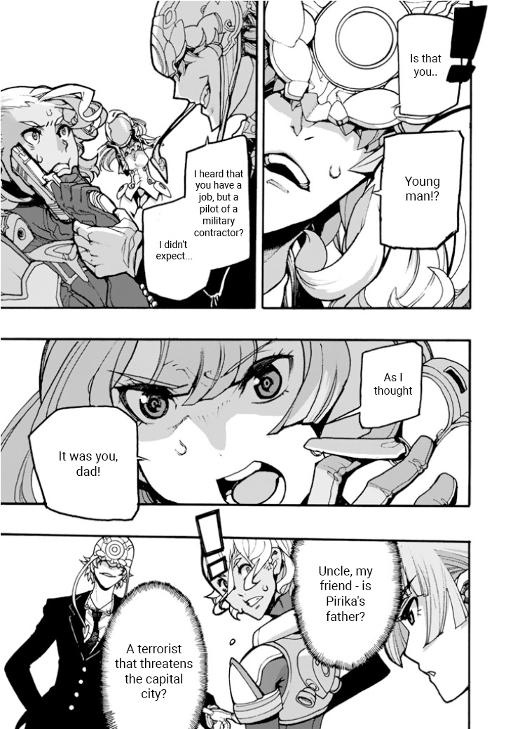 Macross &Amp;Delta; Gaiden: Macross E - Vol.1 Chapter 4: Pirika Missile