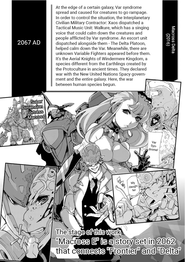 Macross &Amp;Delta; Gaiden: Macross E - Vol.1 Chapter 4: Pirika Missile