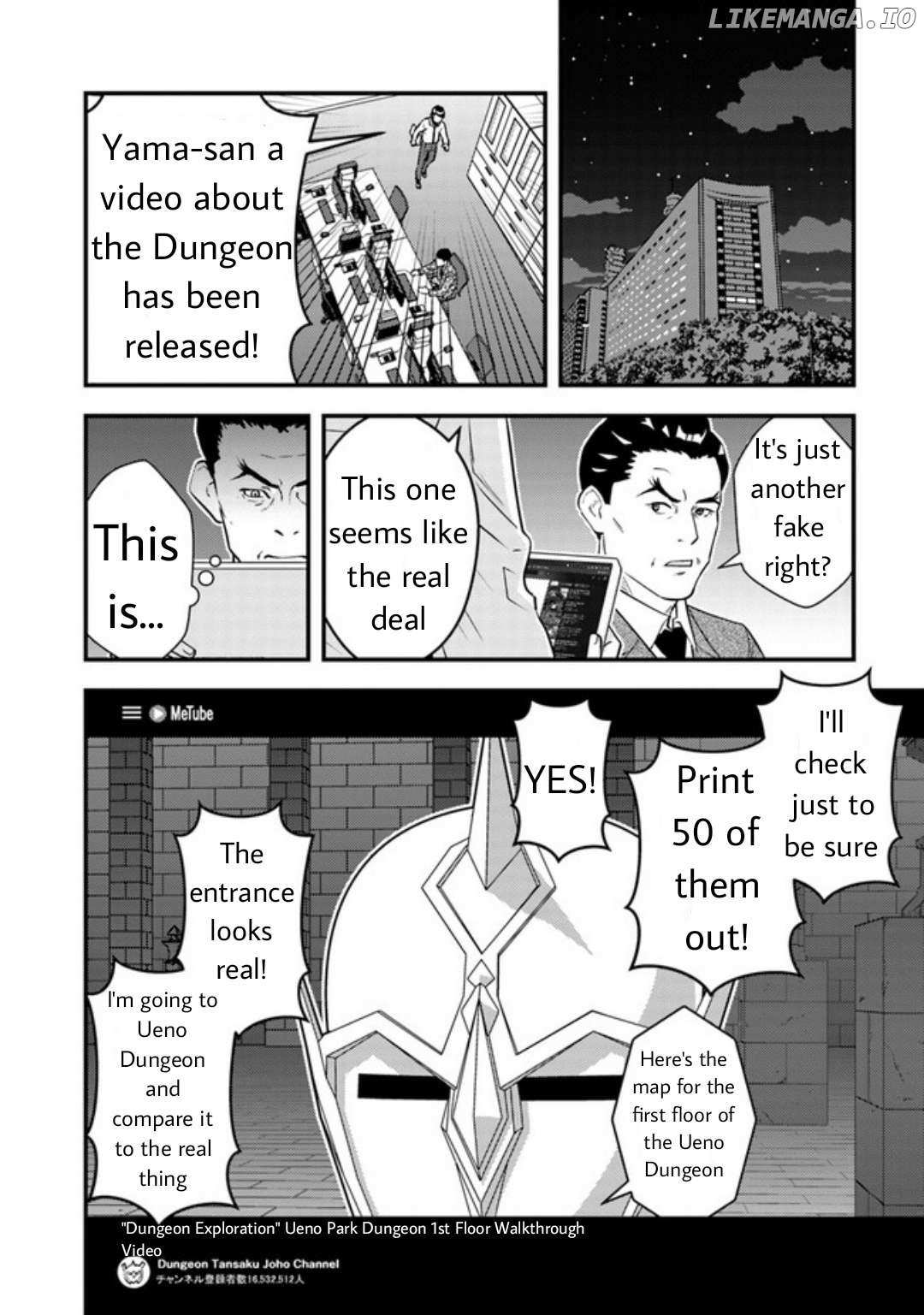 The Hero Returns From Another World, Becomes An Influencer, And Earns Money In The Real World, Where Dungeons Have Appeared! - Chapter 7.1