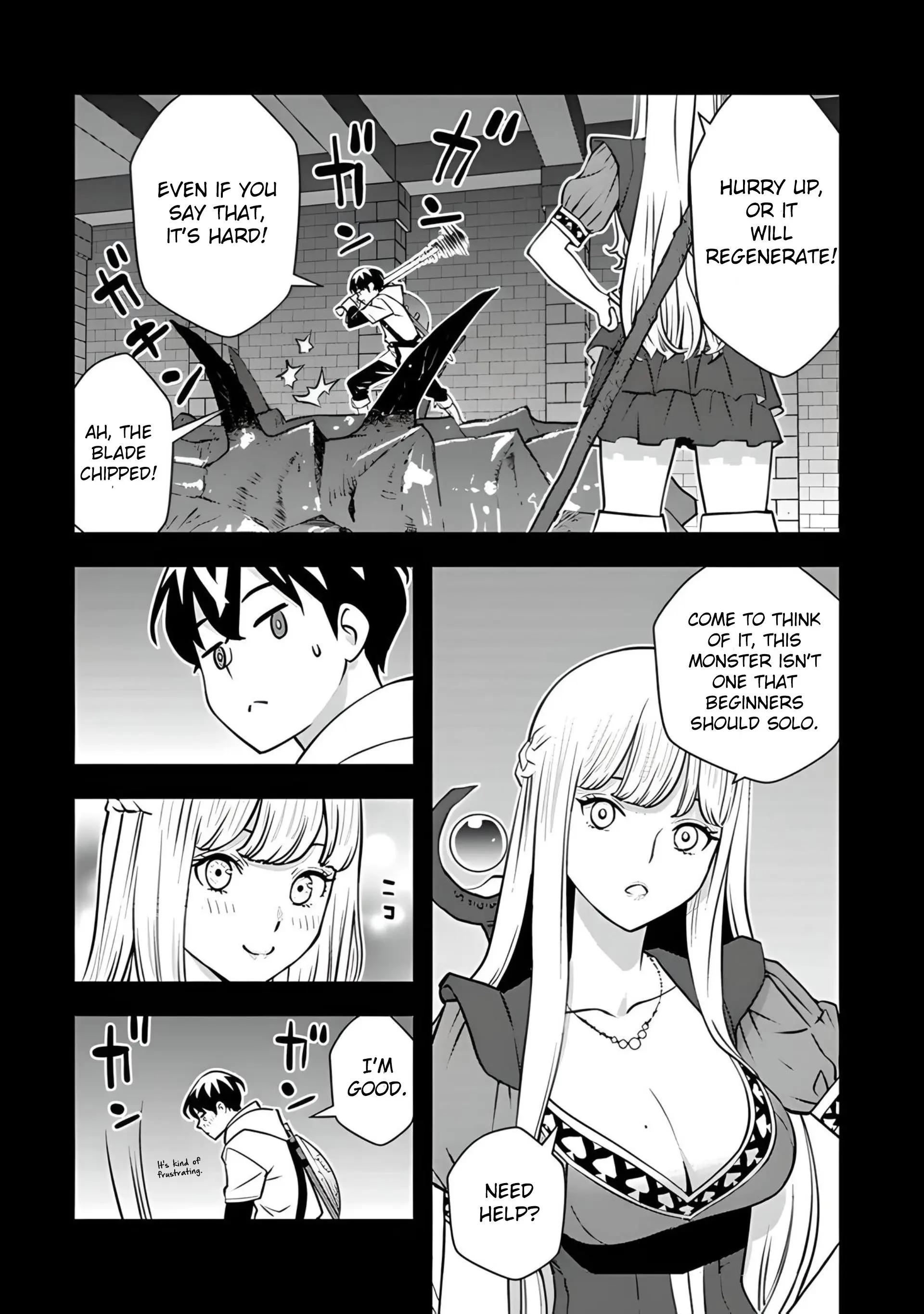 The Hero Returns From Another World, Becomes An Influencer, And Earns Money In The Real World, Where Dungeons Have Appeared! - Vol.1 Chapter 3.1