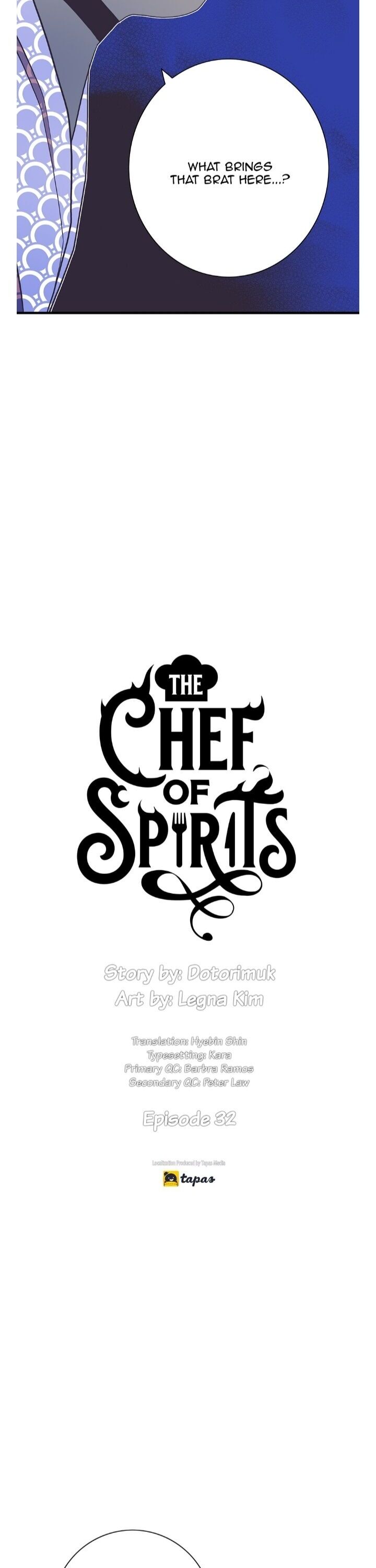 The Chef Of Spirits - Chapter 32 : An Old Enemy