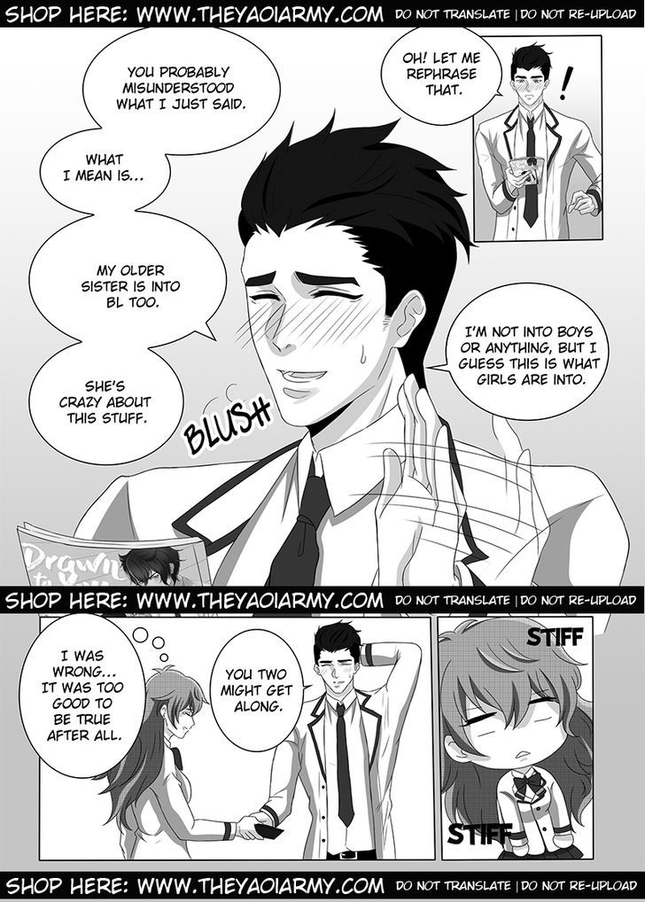 Fujoshi Trapped In A Seme's Perfect Body - Vol.1 Chapter 3 : Chapter 3