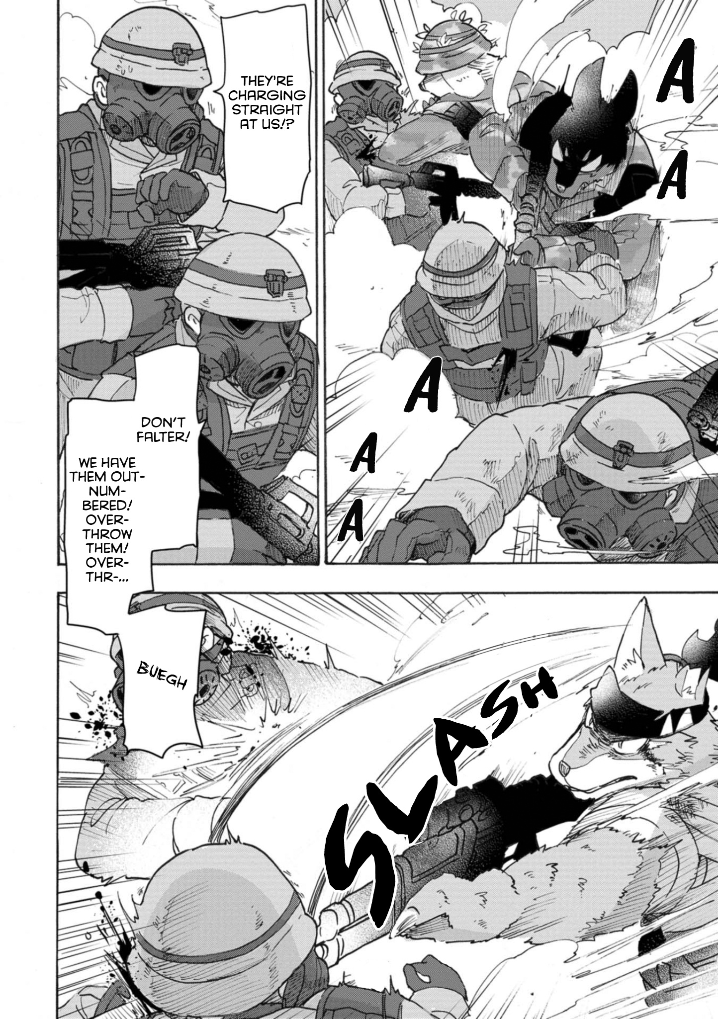 The Wolf Child Sora In The War Zone - Vol.1 Chapter 6: The Deadliest Sniper: Part 2