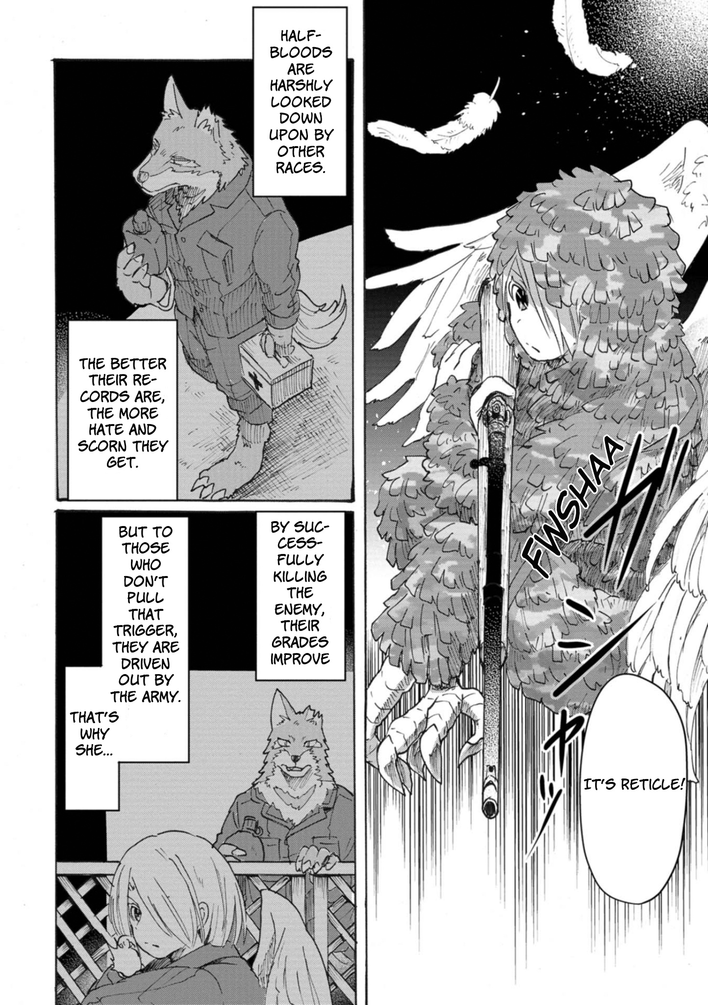 The Wolf Child Sora In The War Zone - Vol.1 Chapter 6: The Deadliest Sniper: Part 2