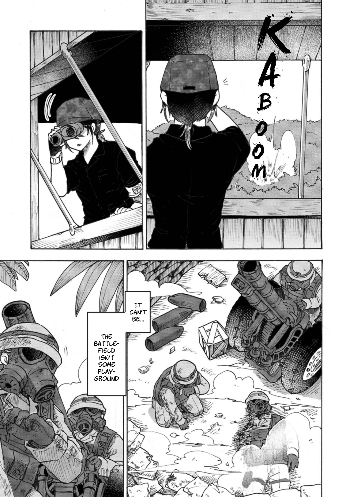 The Wolf Child Sora In The War Zone - Vol.1 Chapter 6: The Deadliest Sniper: Part 2