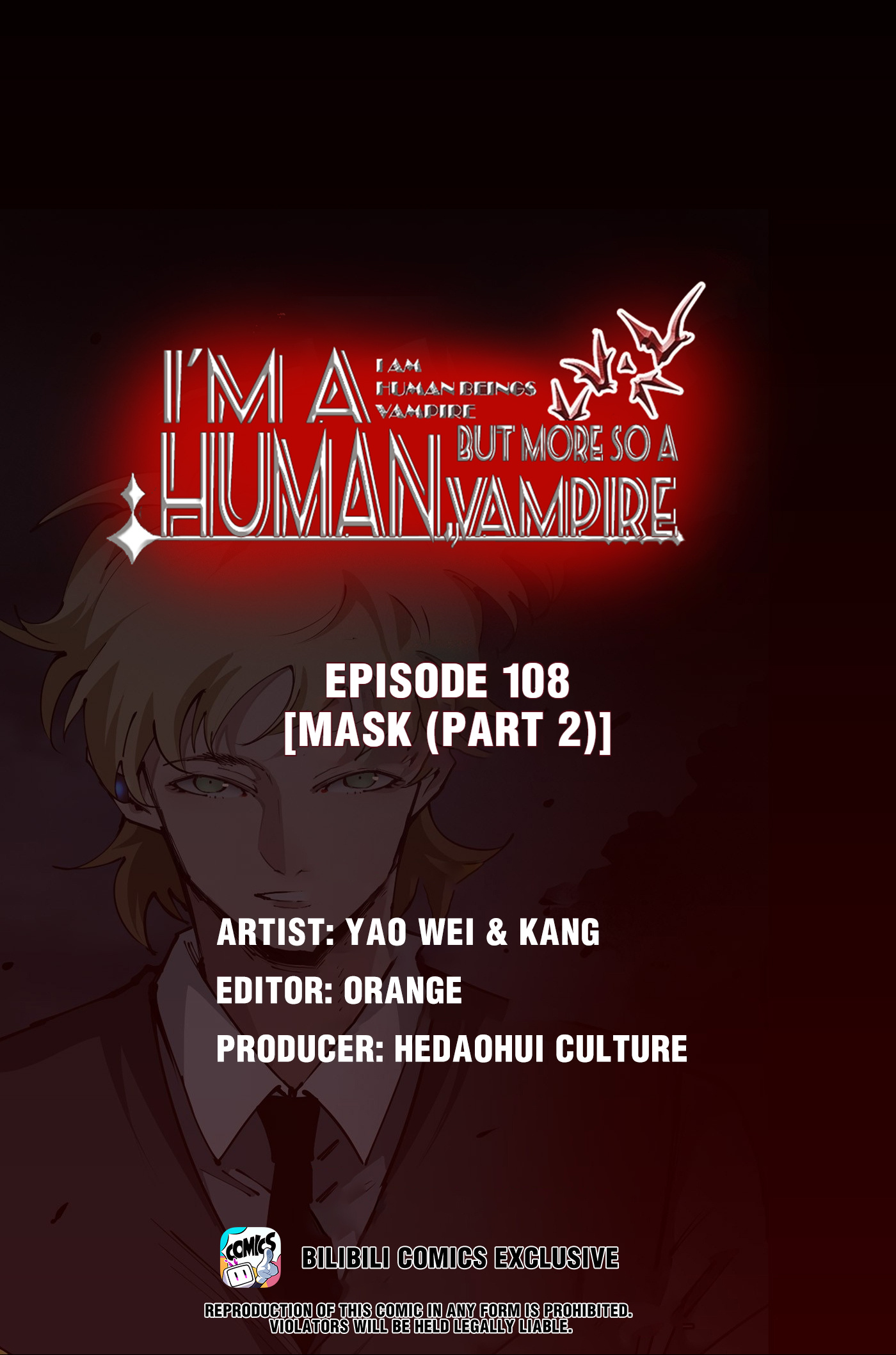 I’m A Human, But More So A Vampire - Chapter 115: Mask (Part 2)