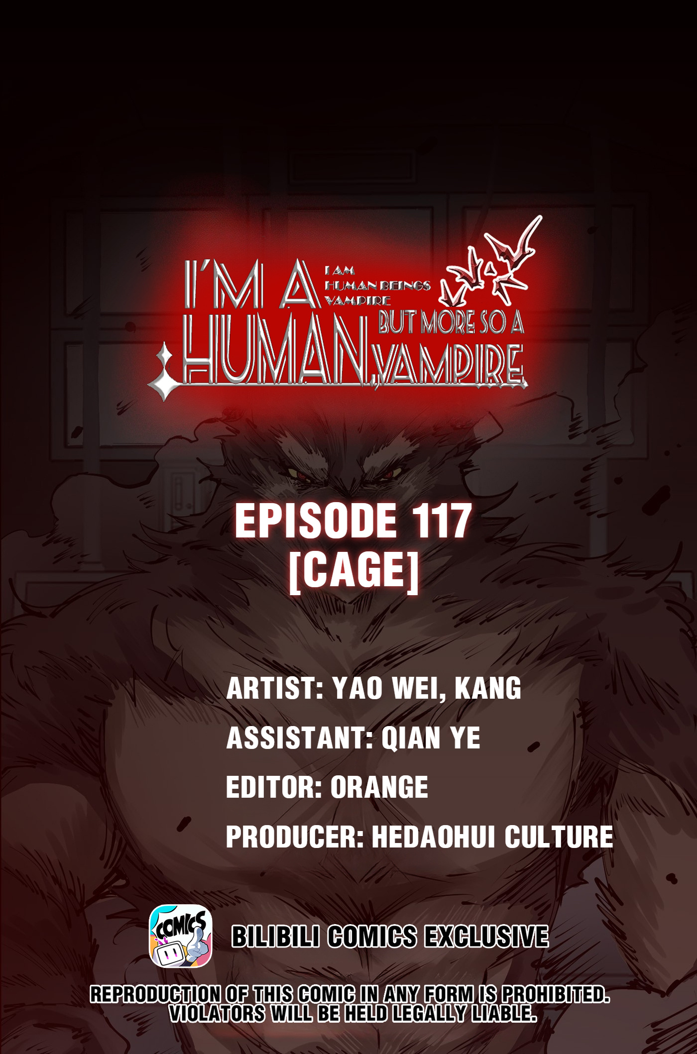 I’m A Human, But More So A Vampire - Chapter 124: Cage