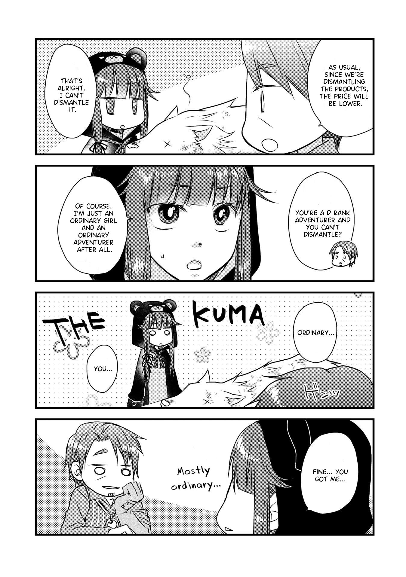 Kuma Kuma Bear: Kyou Mo Kuma Kuma Biyori - Chapter 1