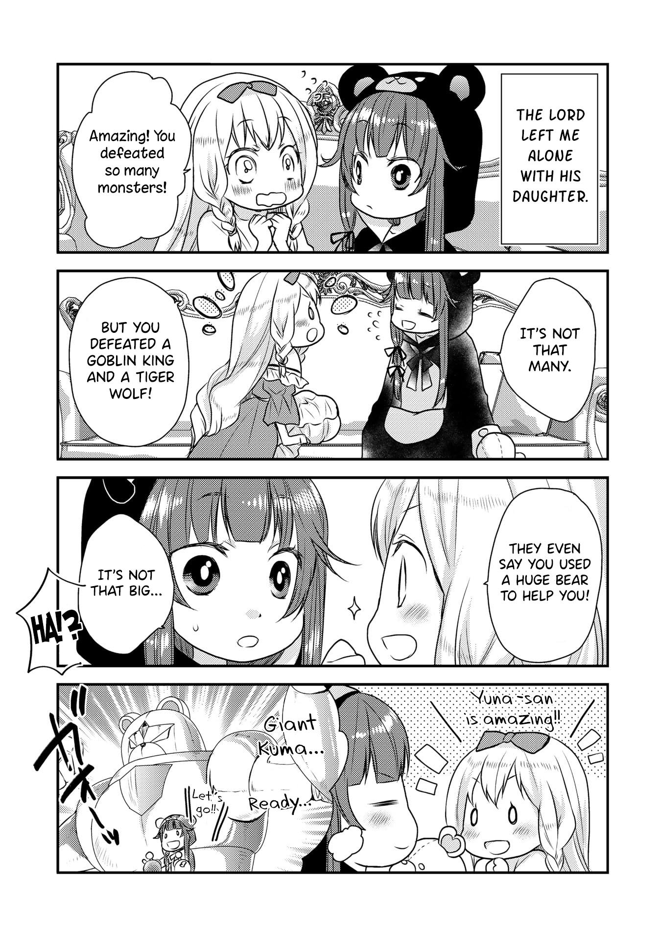 Kuma Kuma Bear: Kyou Mo Kuma Kuma Biyori - Chapter 4