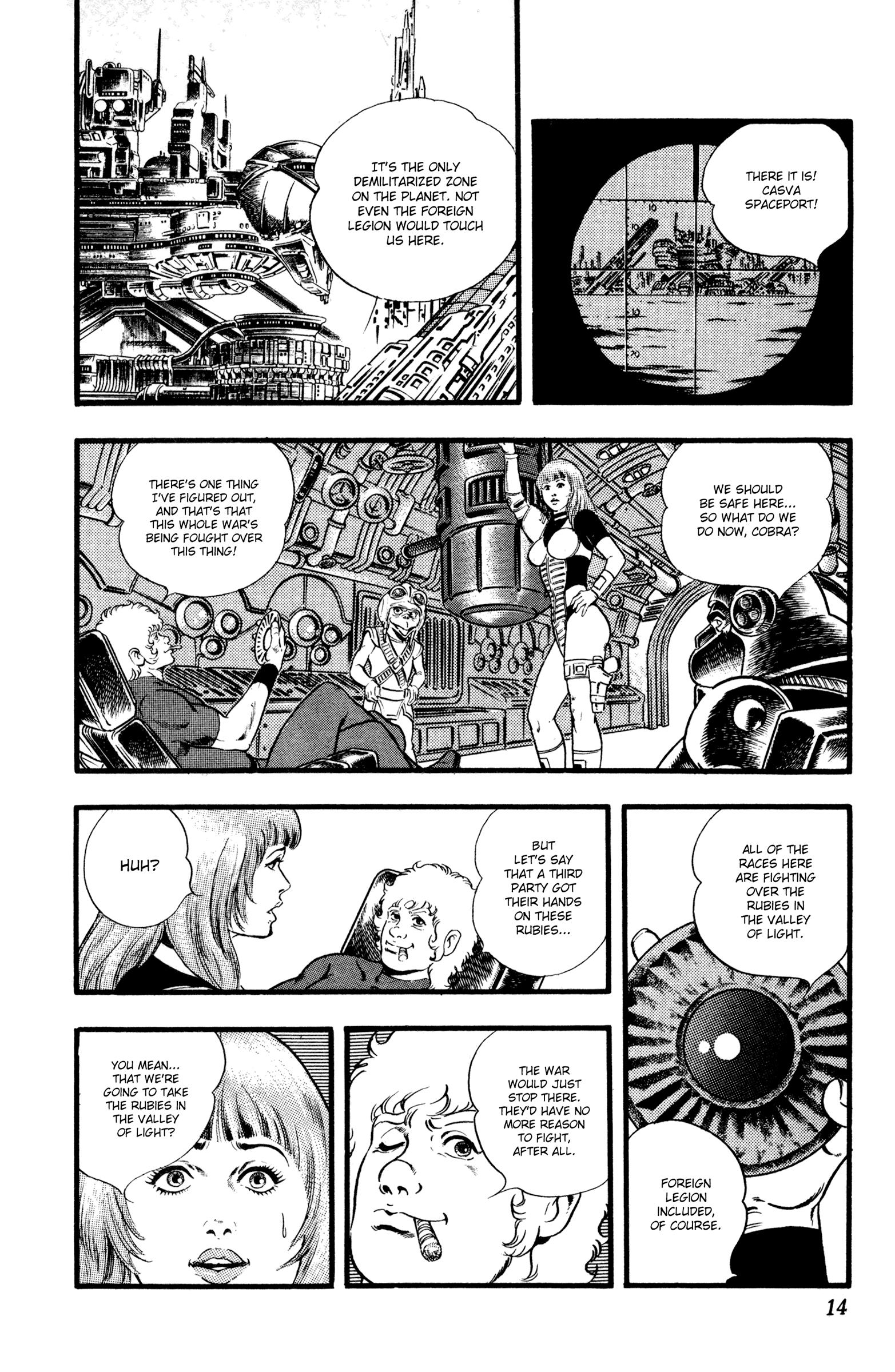 Space Adventure Cobra - Vol.18 Chapter 27: Black Sword Zero